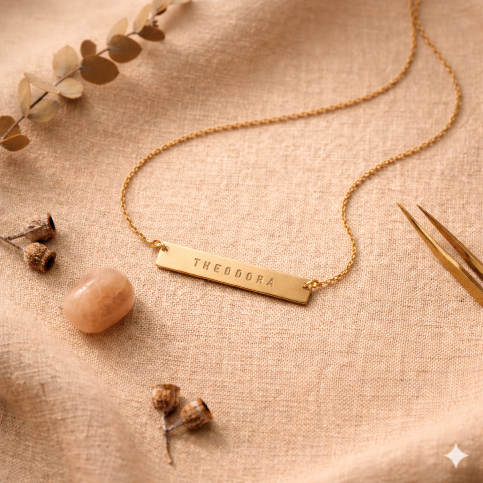 Vivienne Bar Necklace