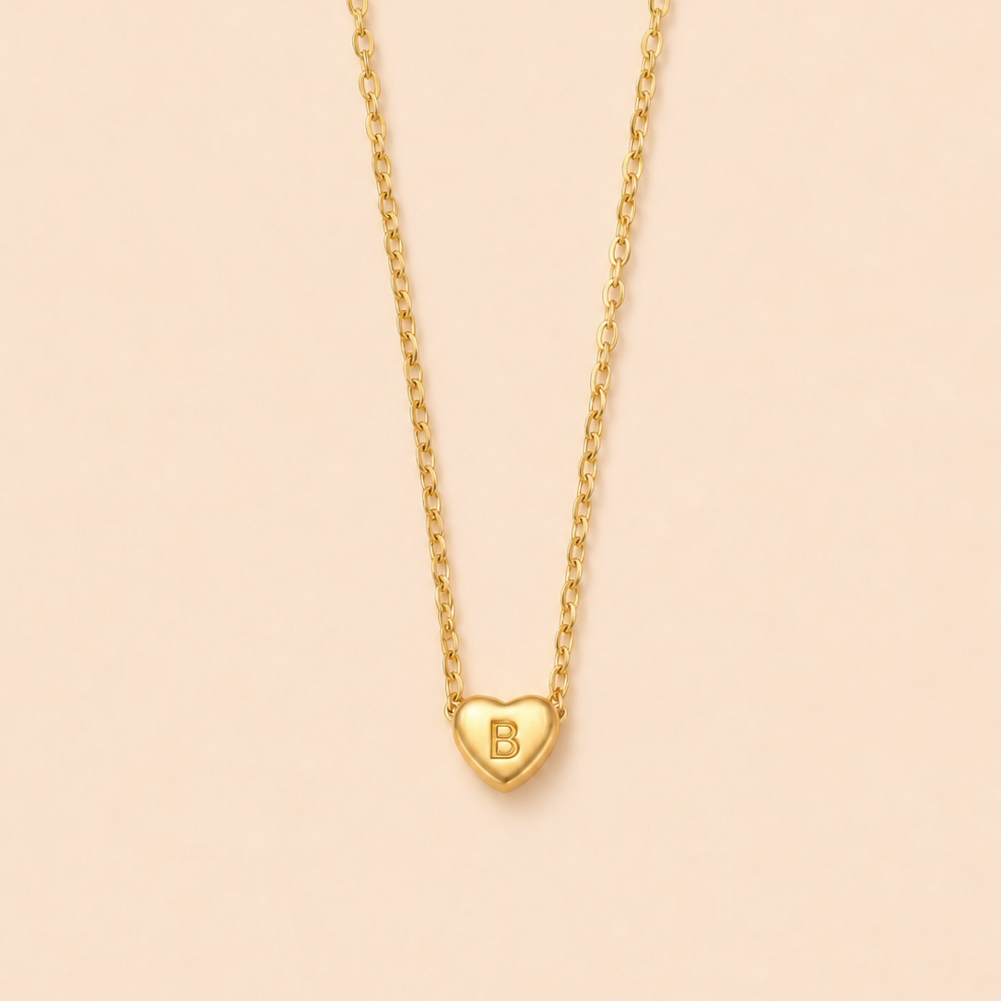 Mon Coeur Initial Necklace