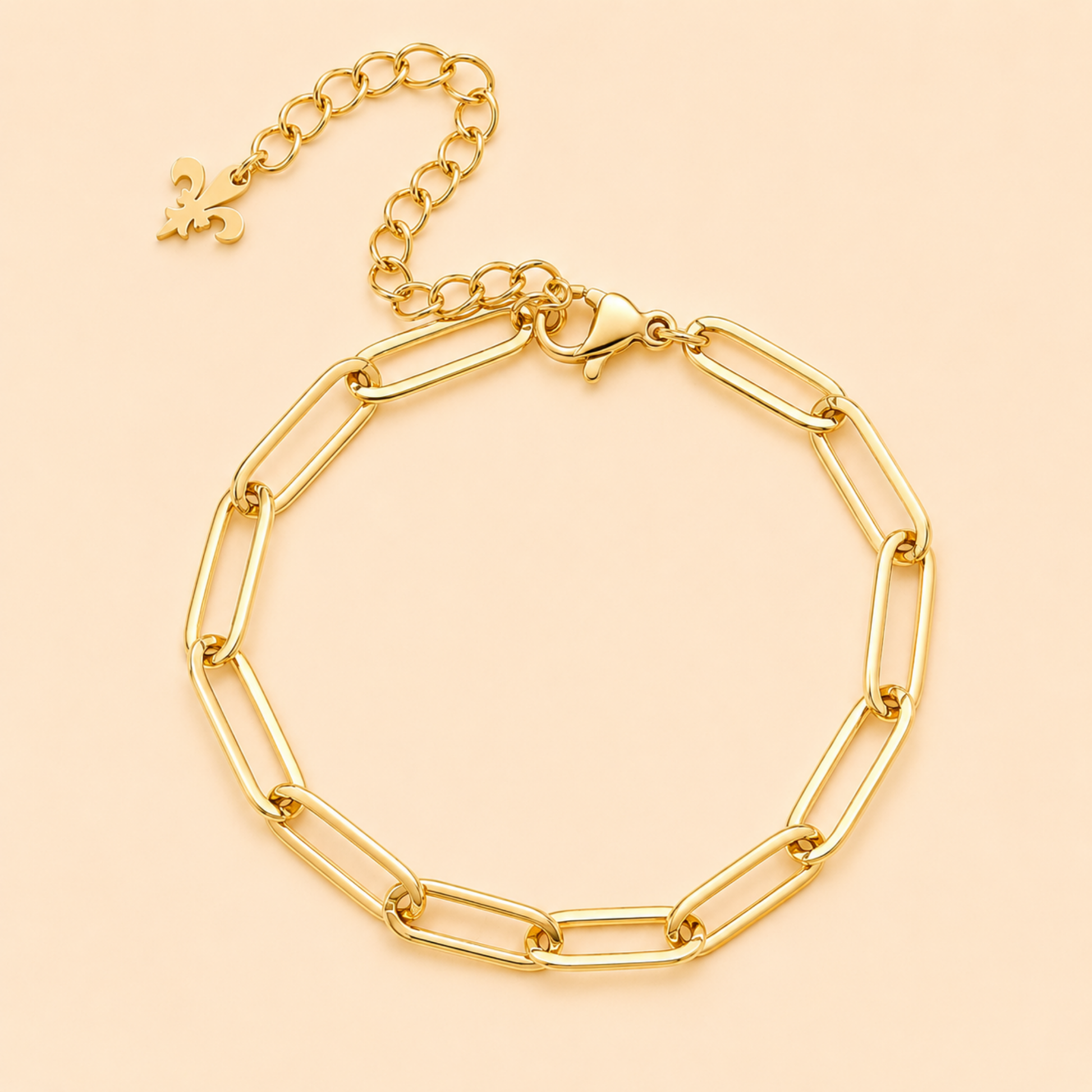 Eleonore Paper Clip Bracelet