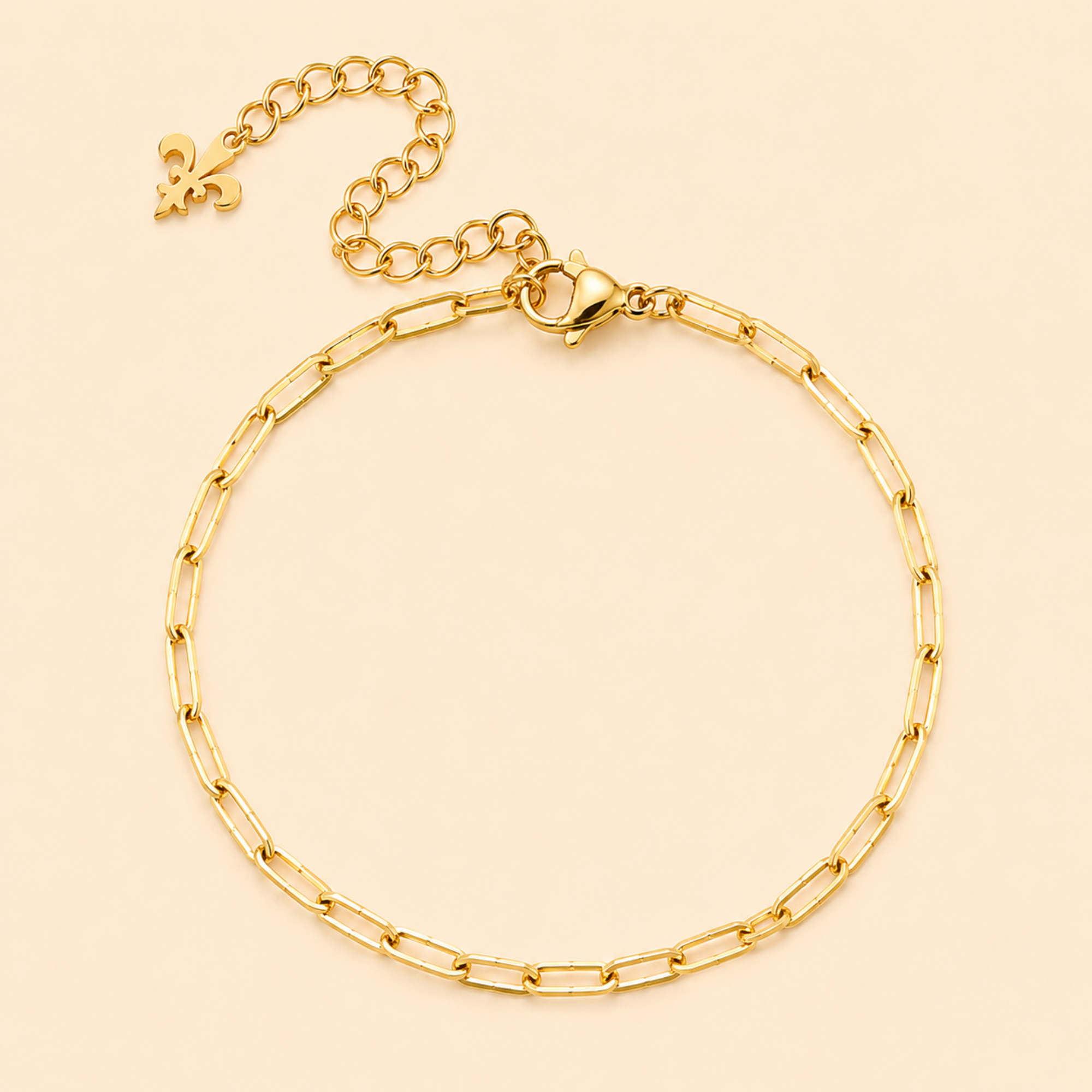 Louise Paper Clip Bracelet