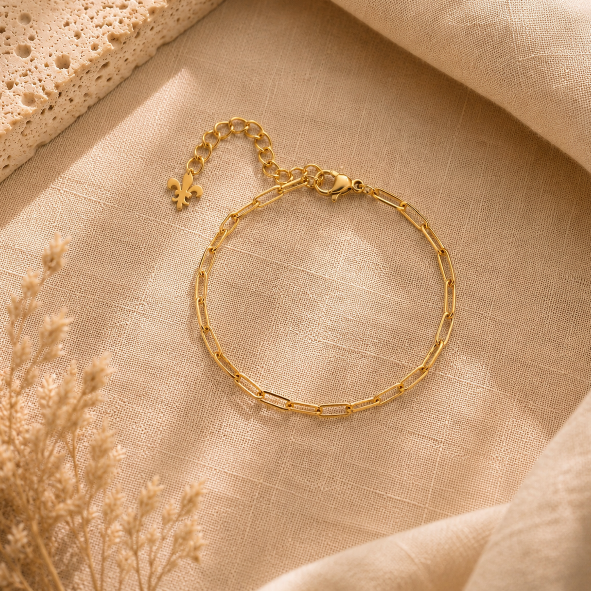 Arabelle Paper Clip Bracelet