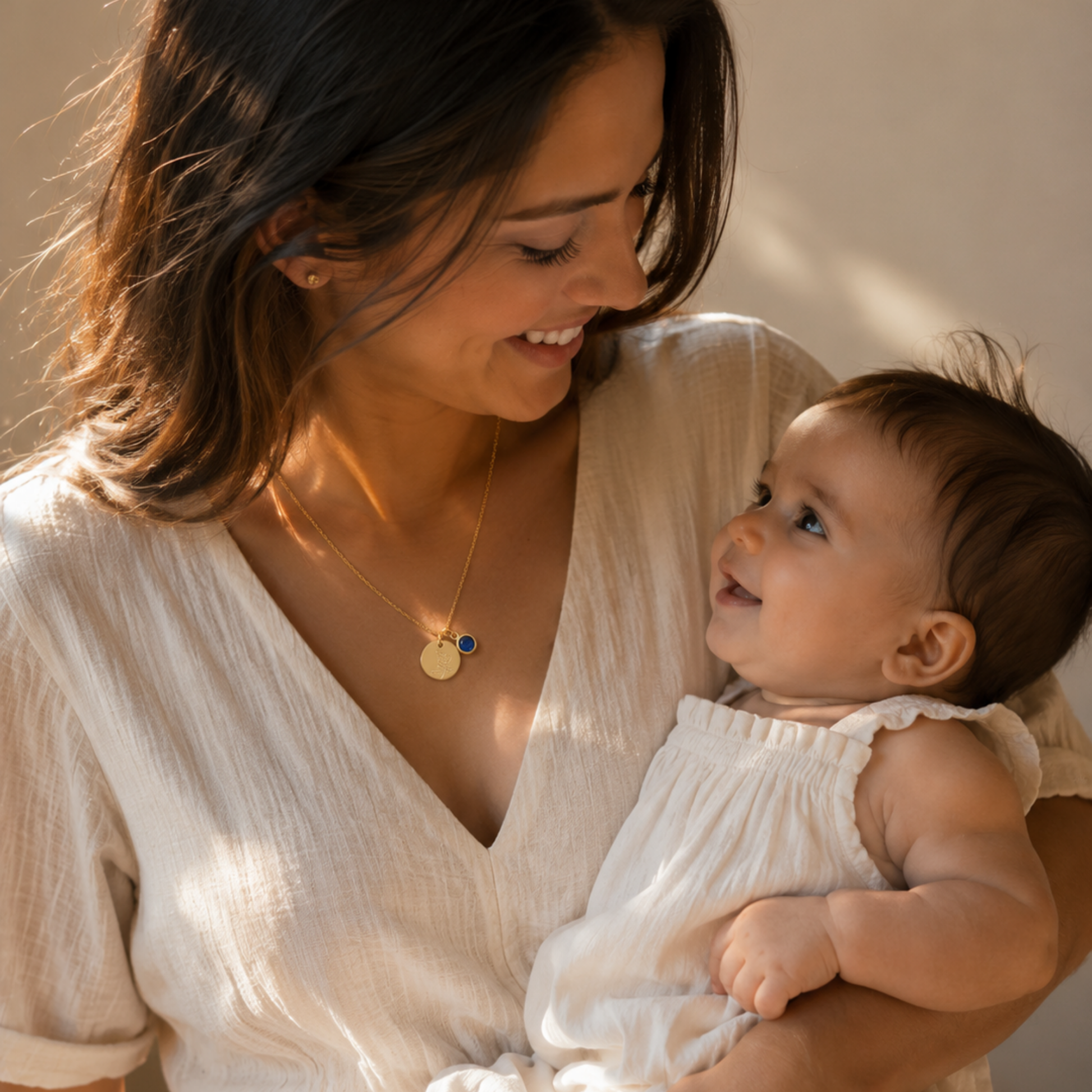 Belle Fleur Birthstone Necklace