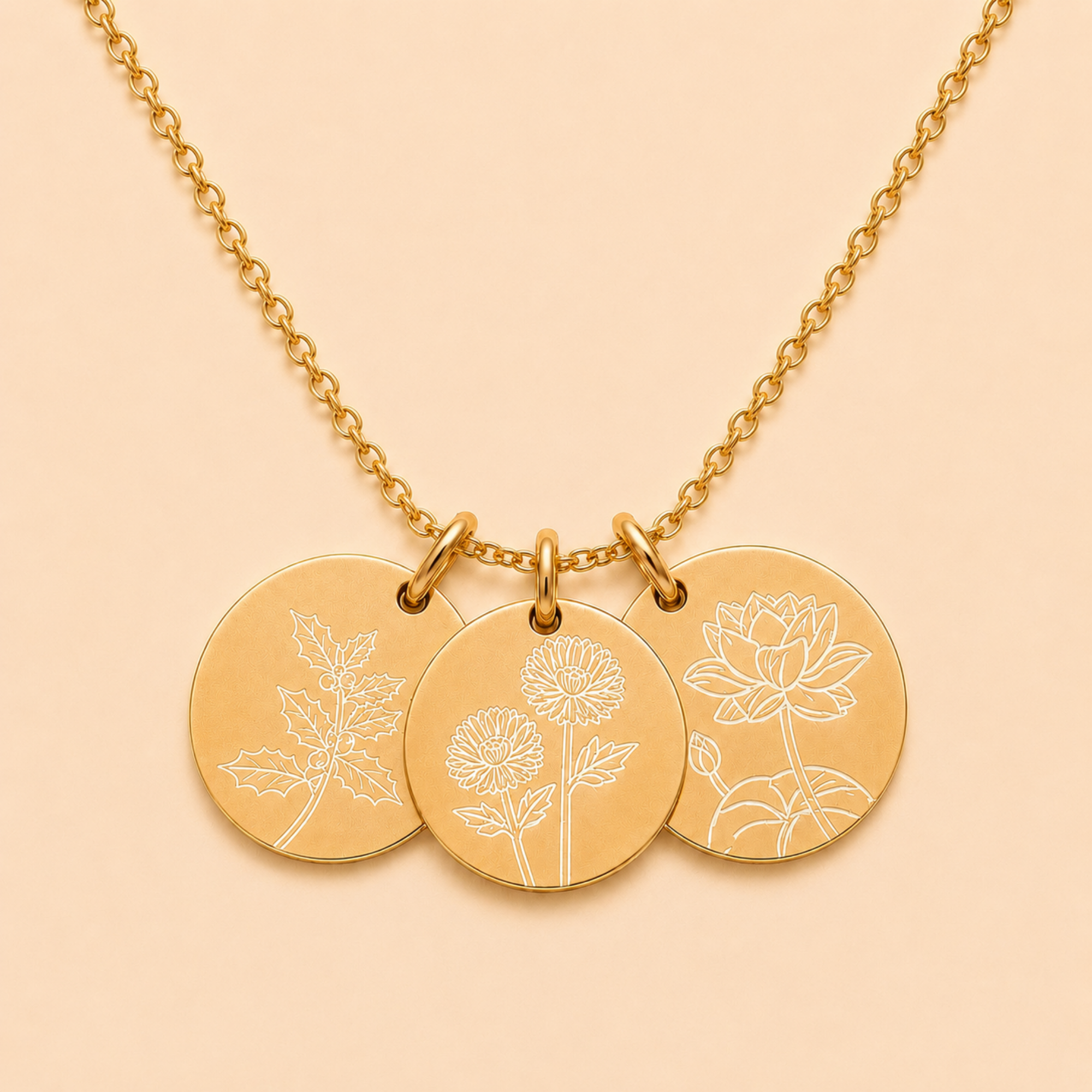 Ma Fleur Trois Necklace