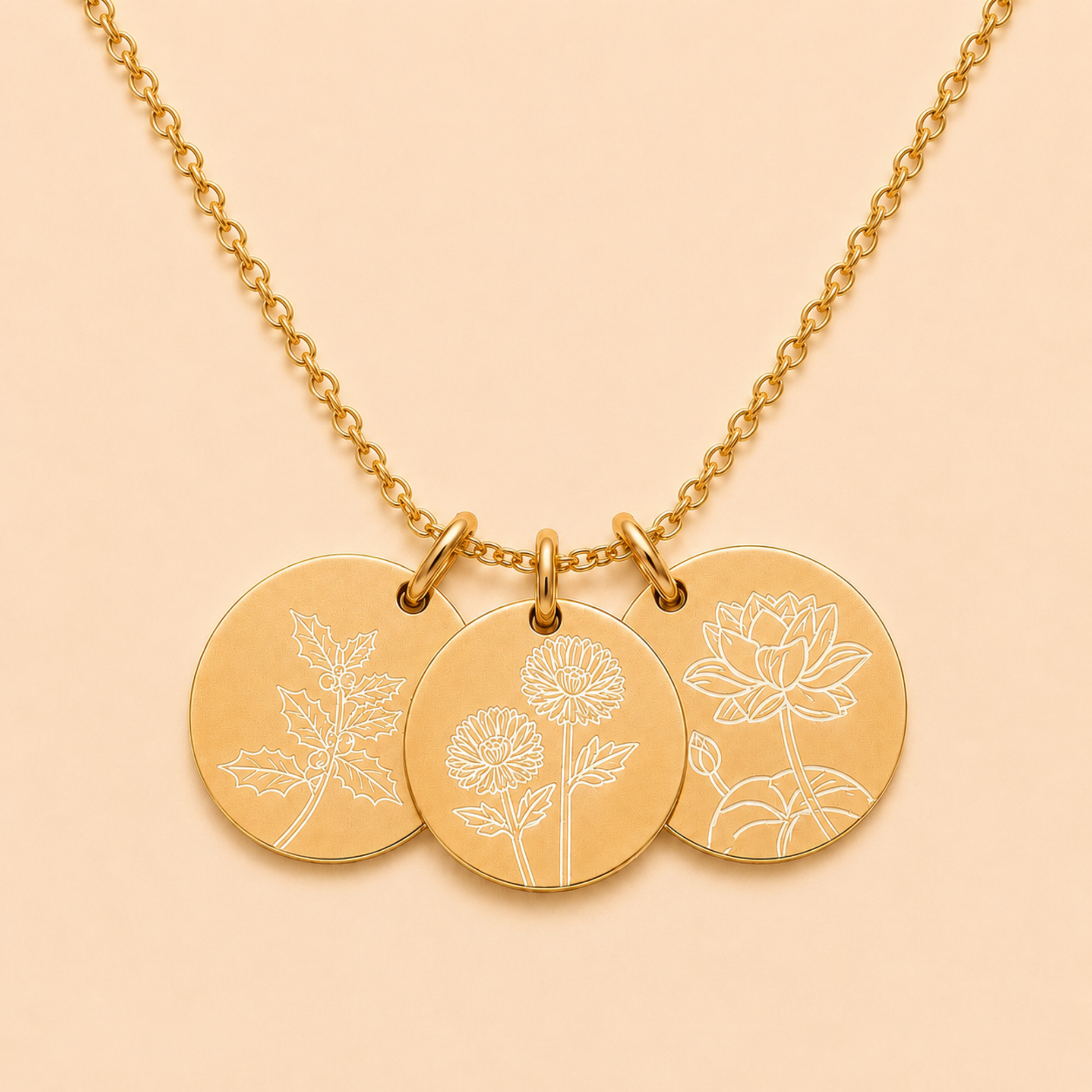 Ma Fleur Trois Necklace