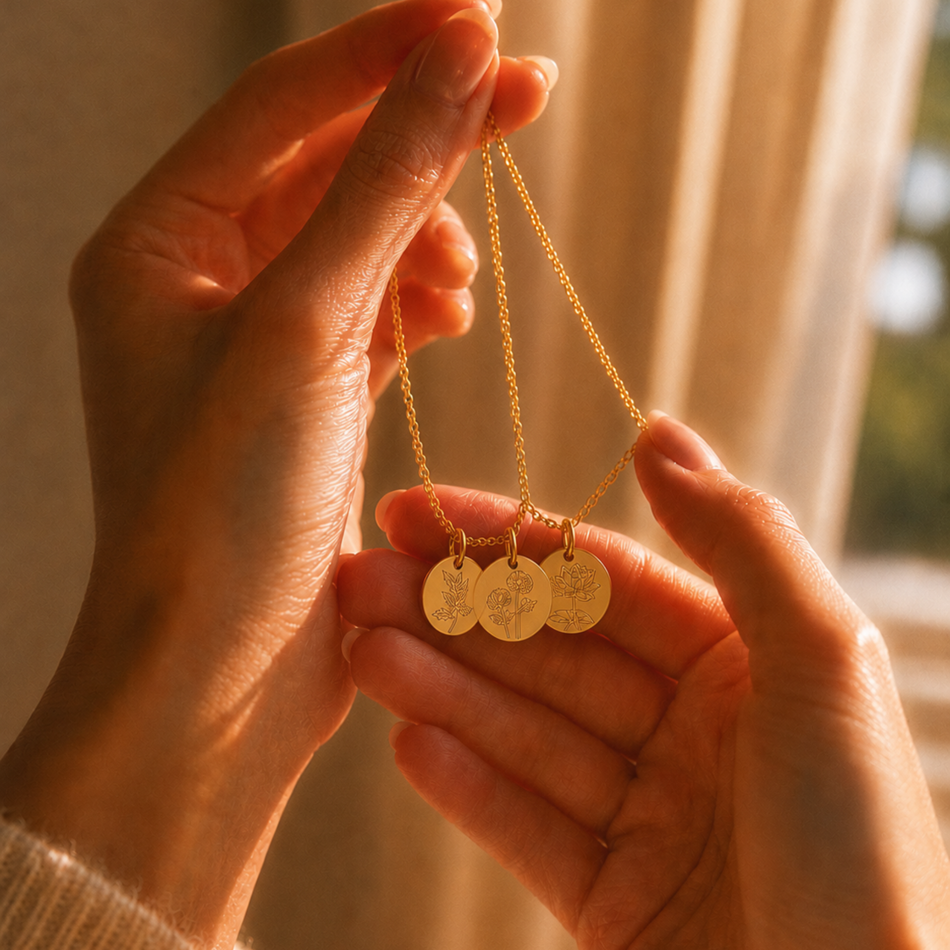 Ma Fleur Trois Necklace