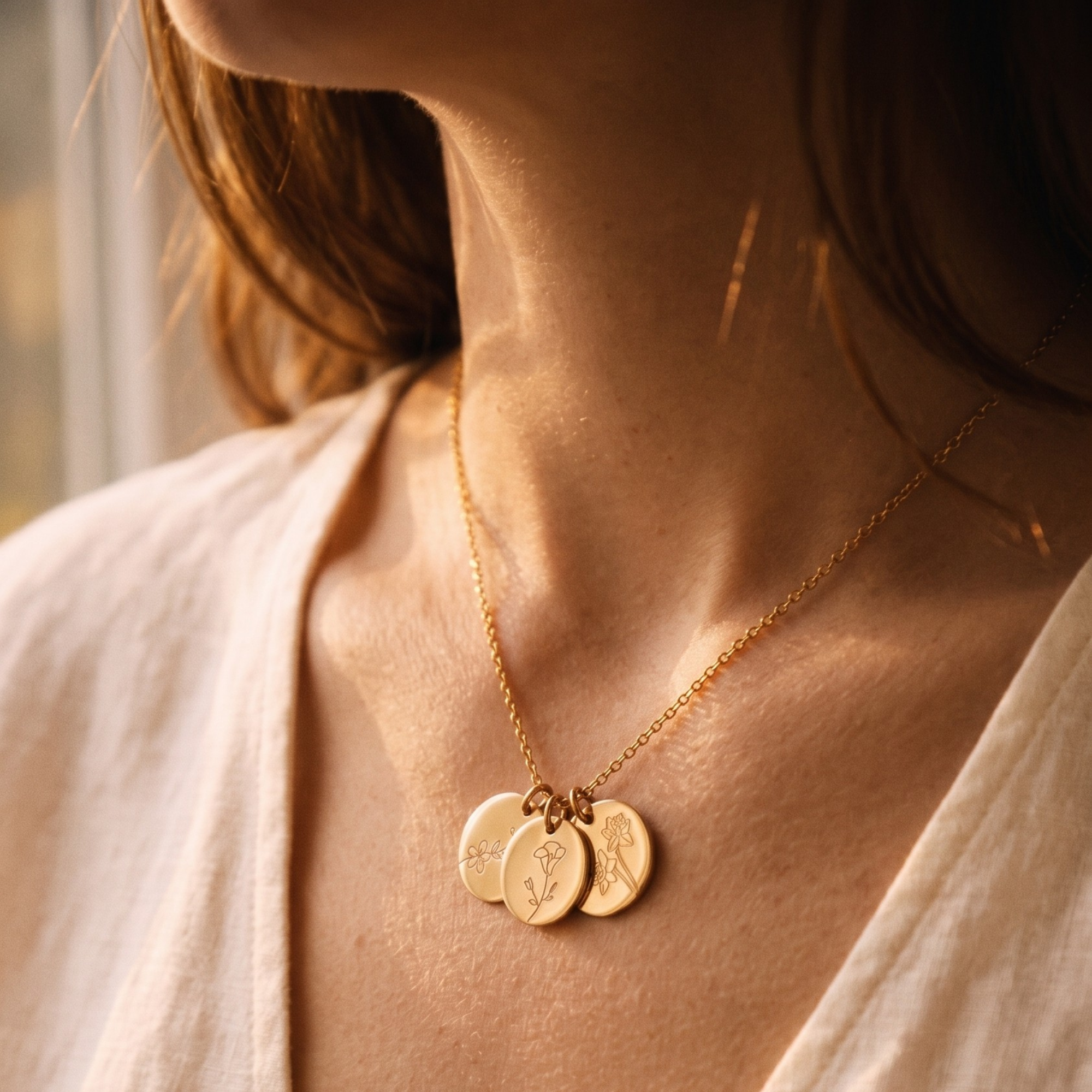 Ma Fleur Trois Necklace