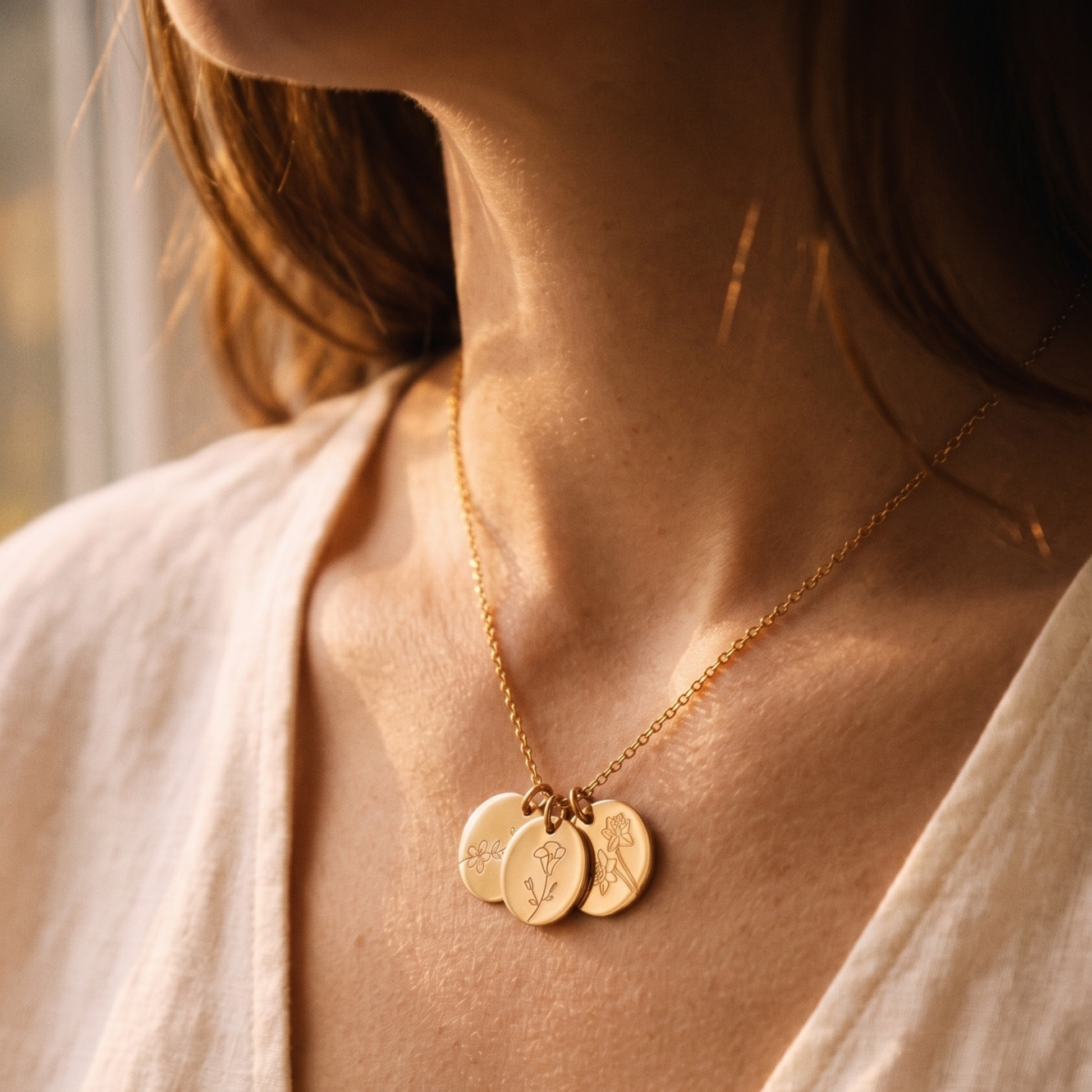 Ma Fleur Trois Necklace