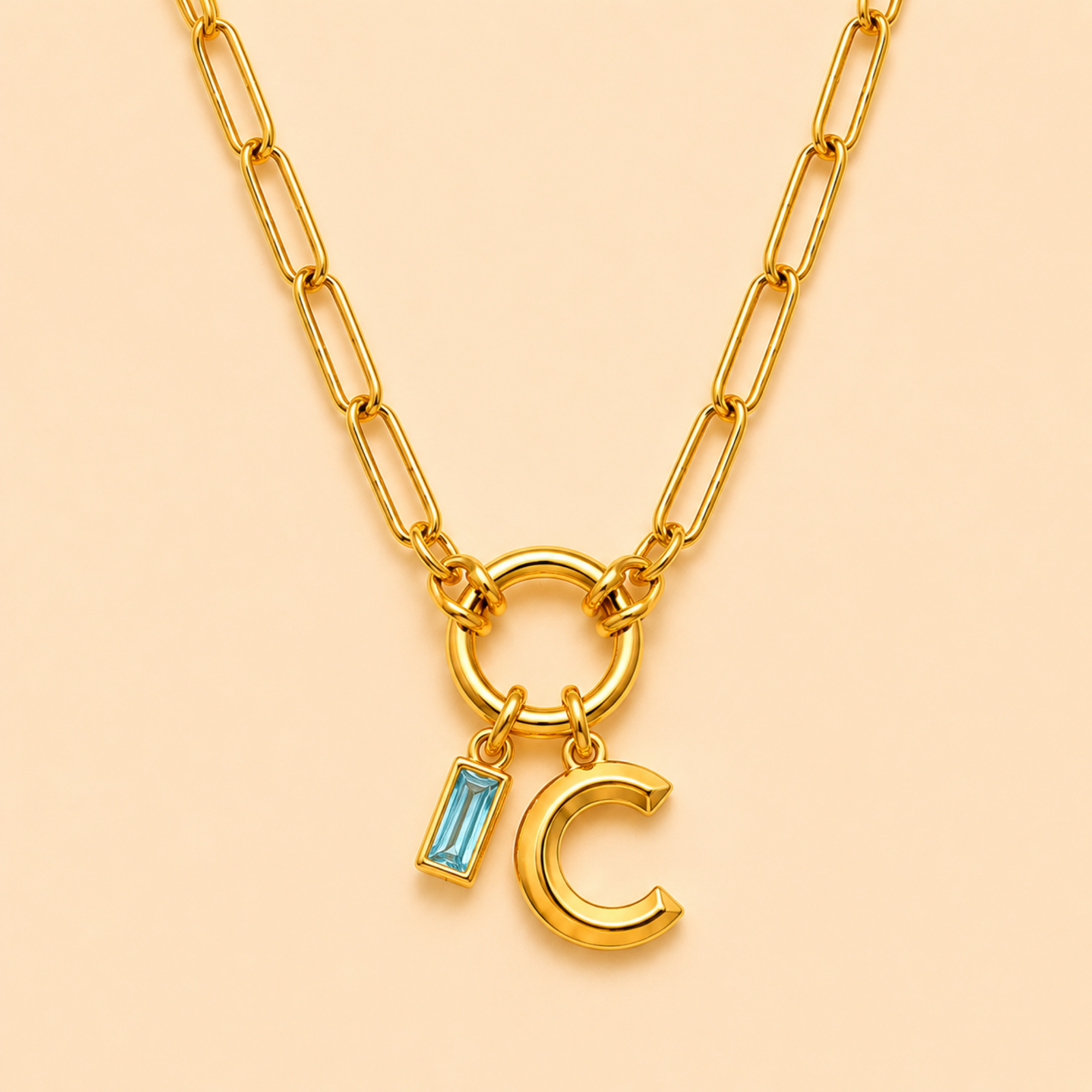 Mon Bijou Initial Necklace