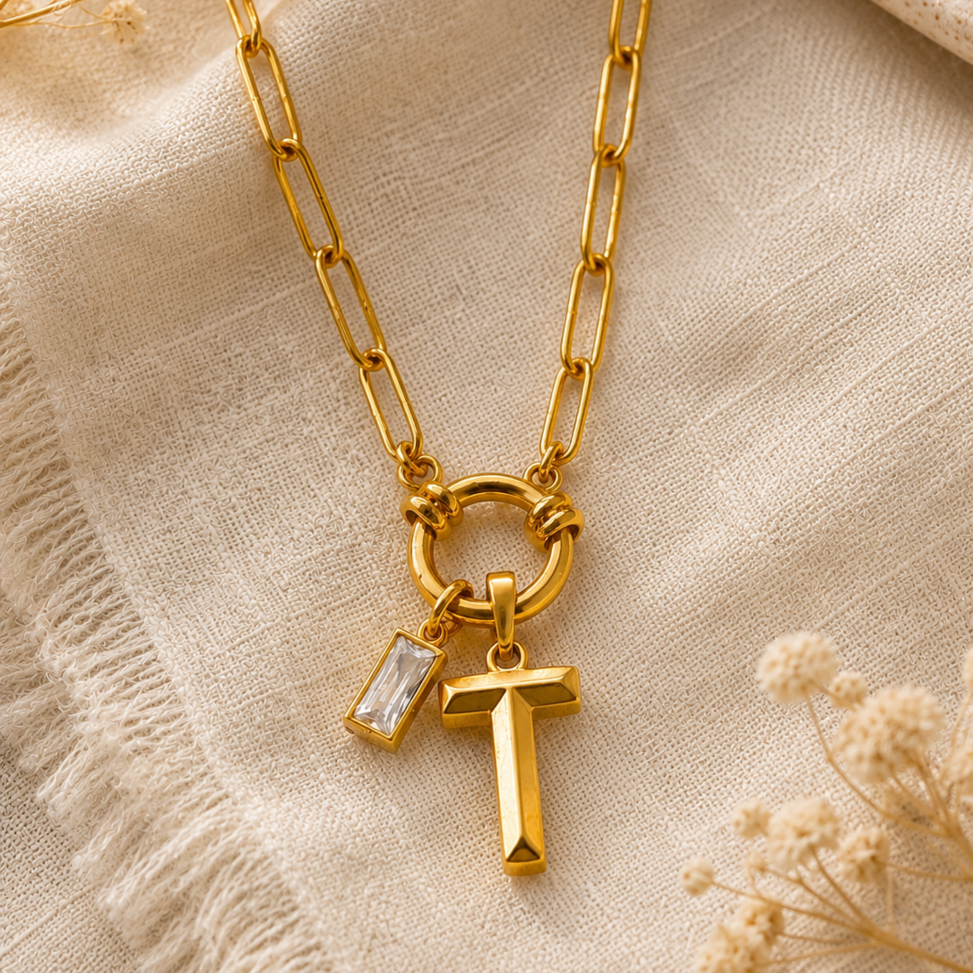 Mon Bijou Initial Necklace