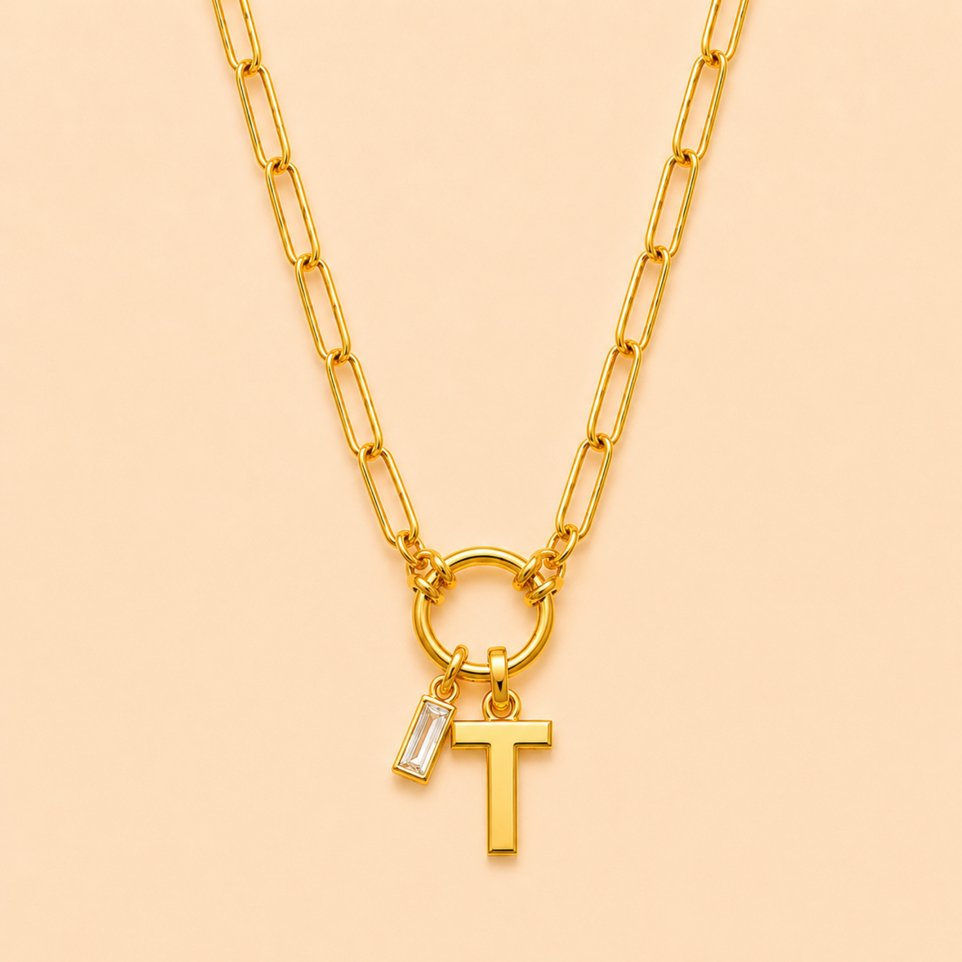 Mon Bijou Initial Necklace