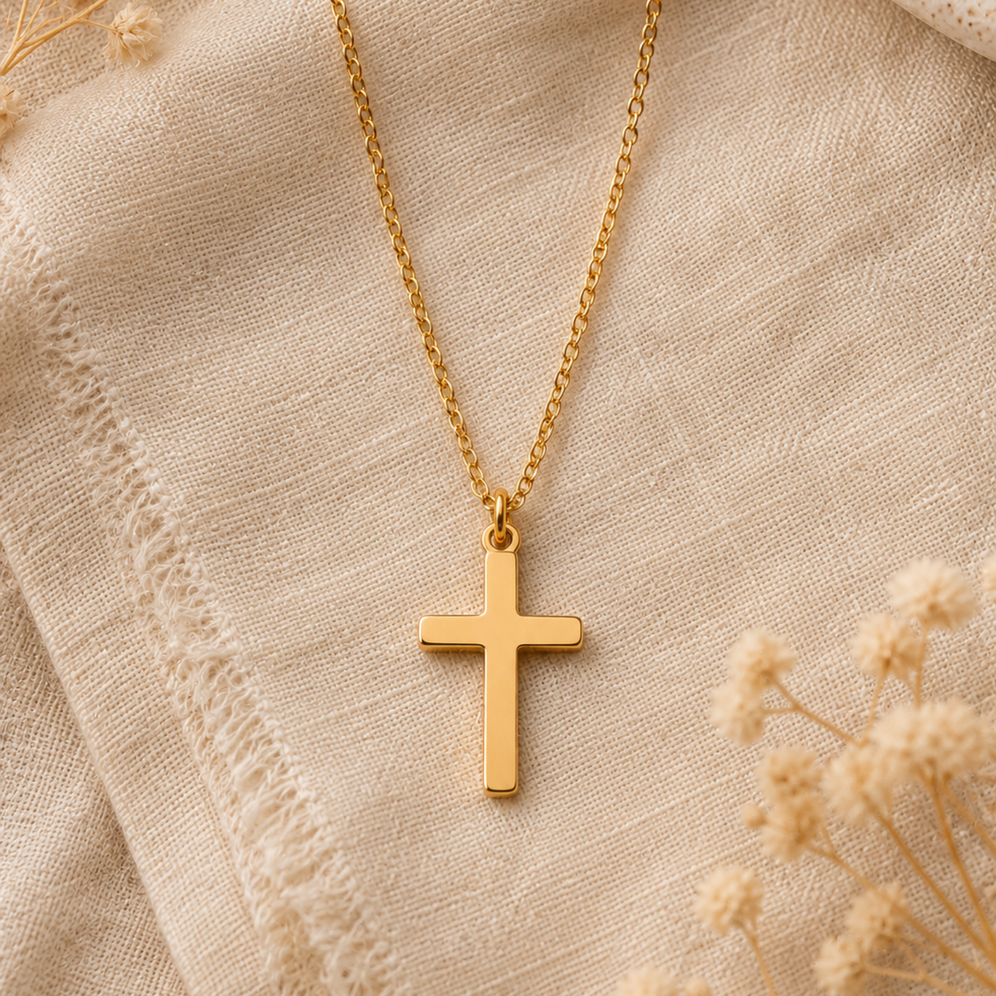 Zoe Cross Necklace