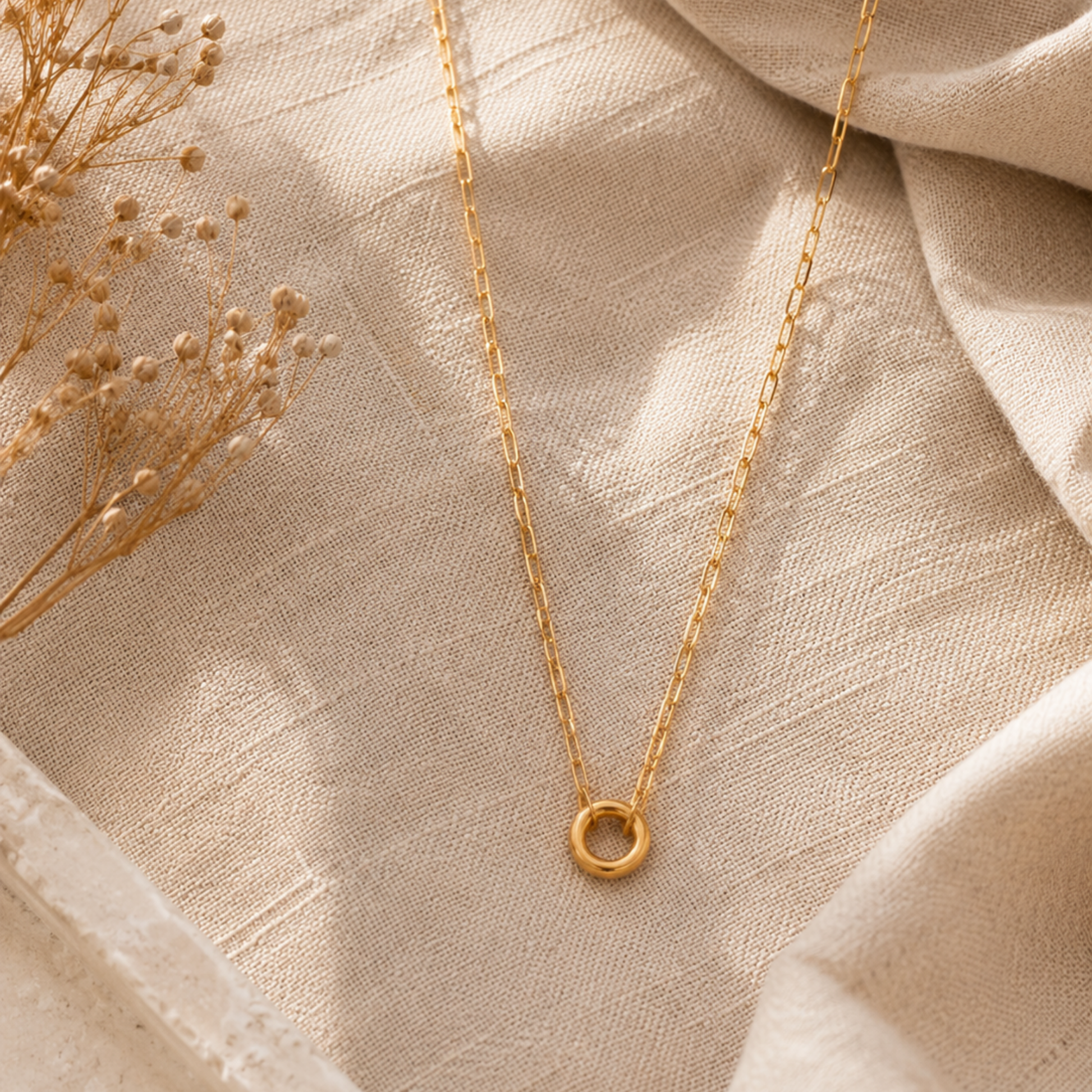Louise Paperclip Necklace