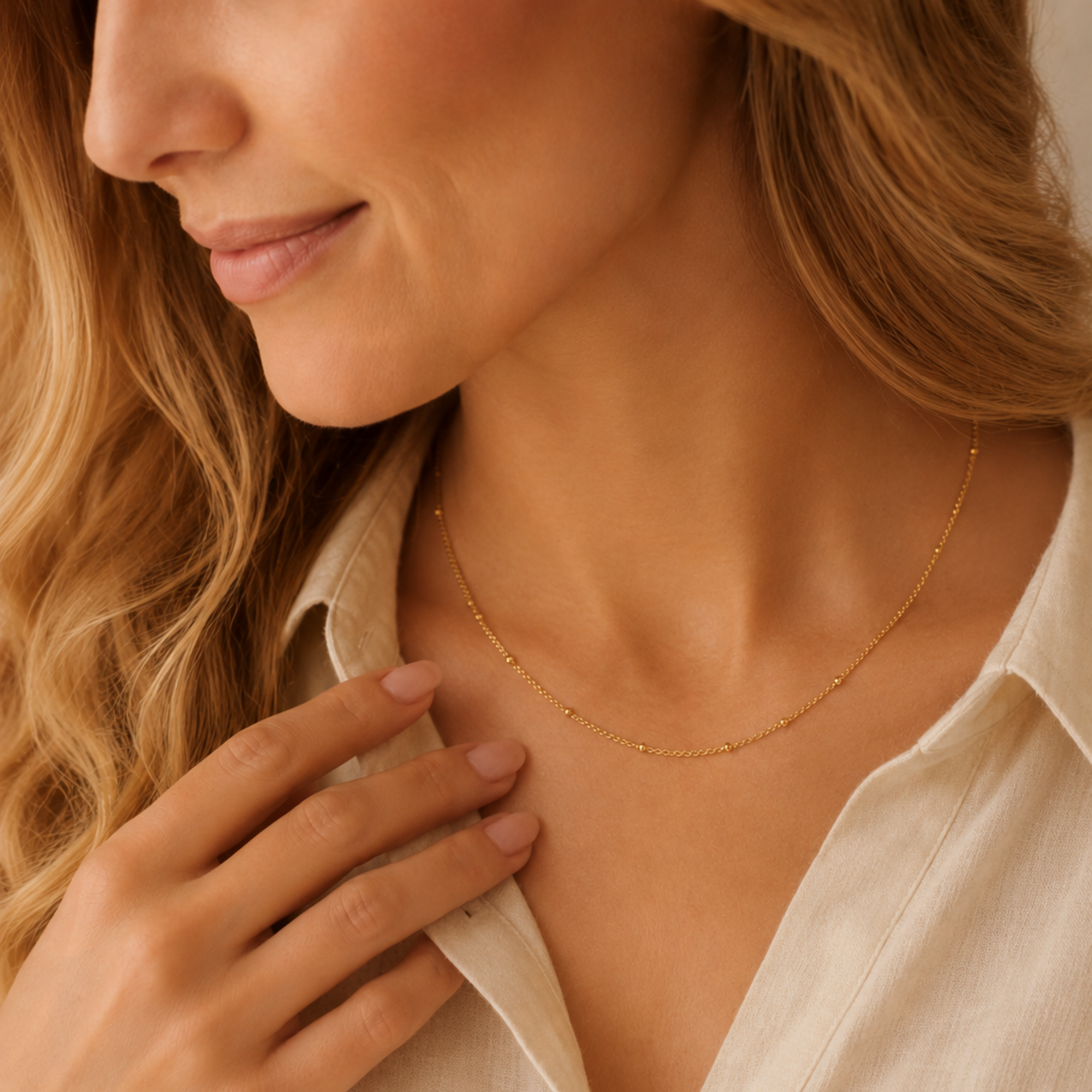 Claude Satellite Necklace