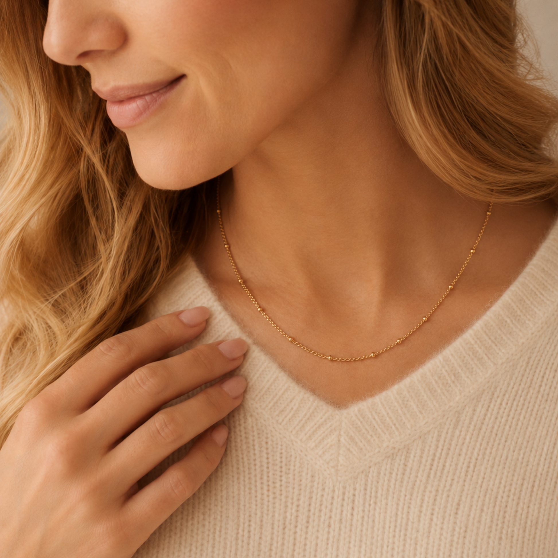 Claude Satellite Necklace