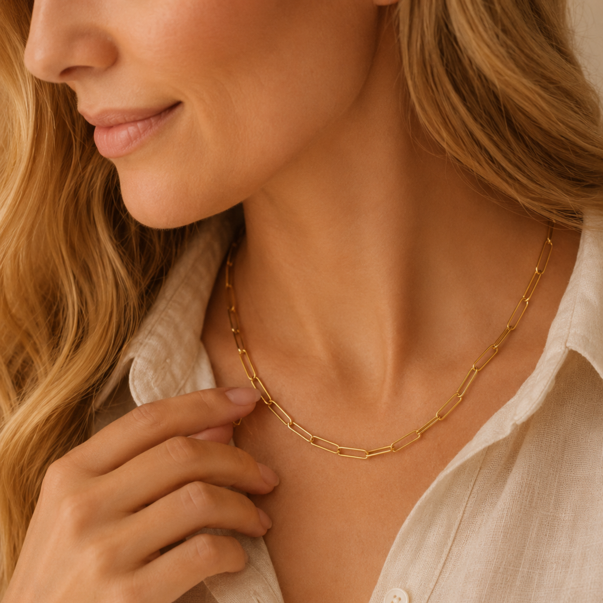 Eleonore Paperclip Necklace