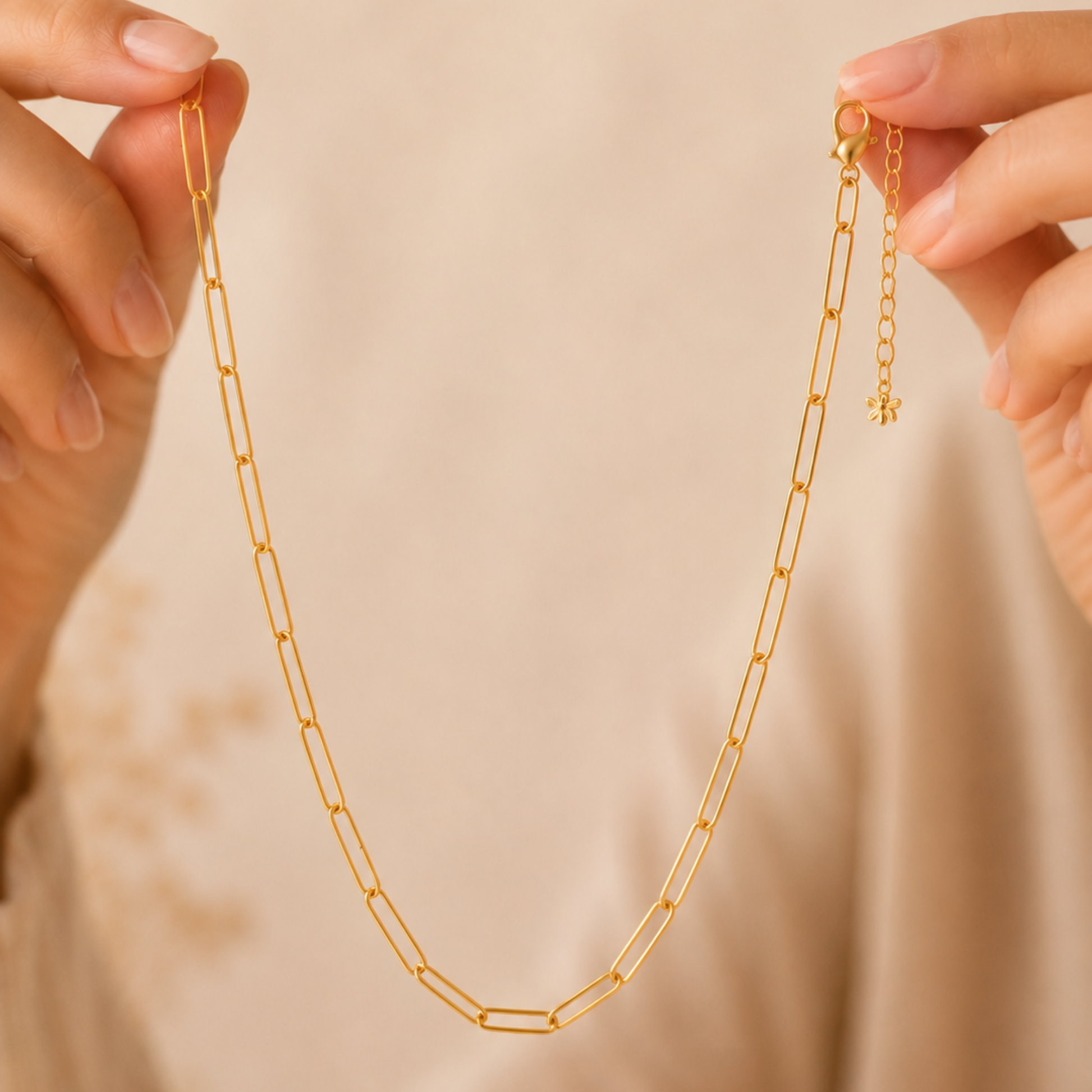 Eleonore Paperclip Necklace
