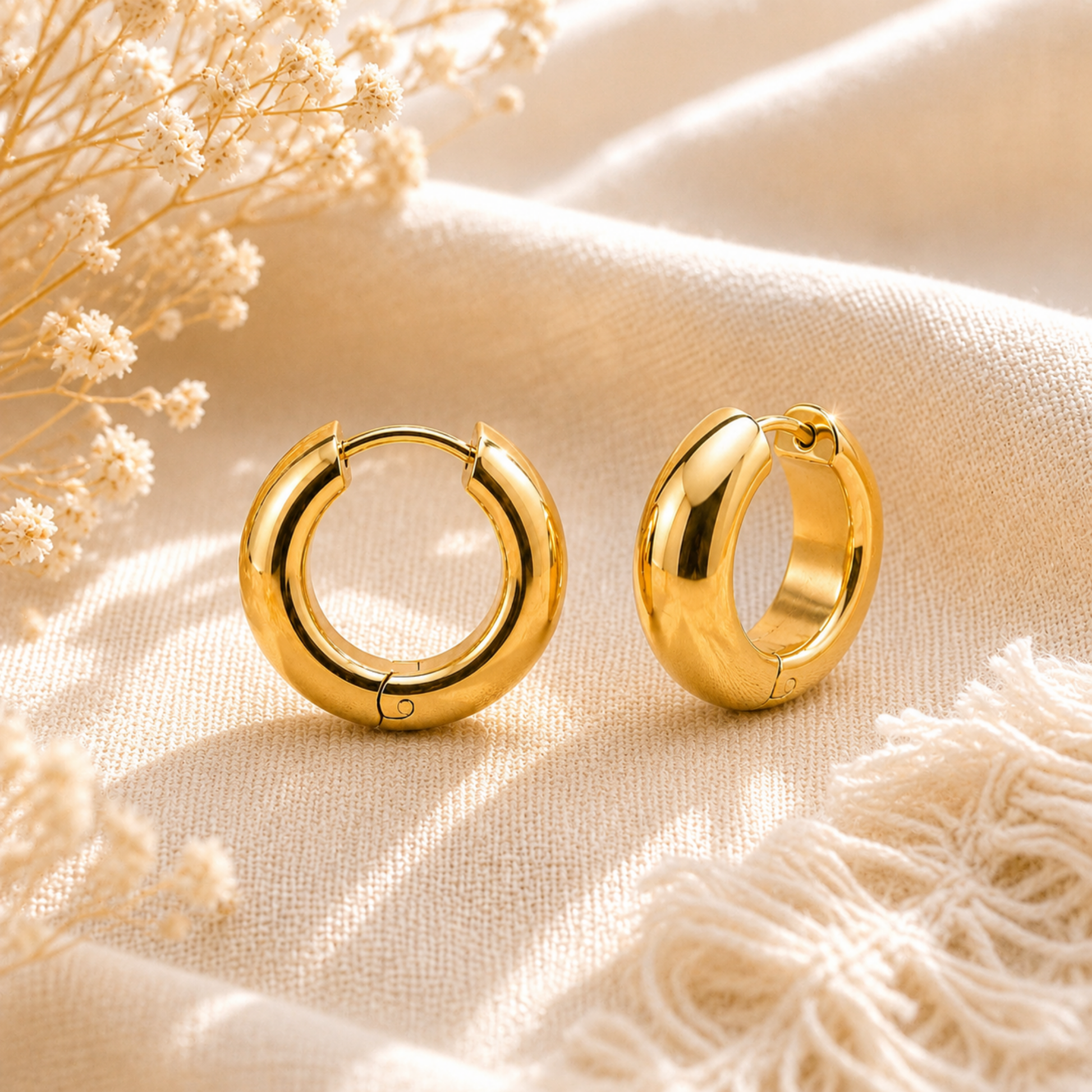 Constance Huggie Earrings