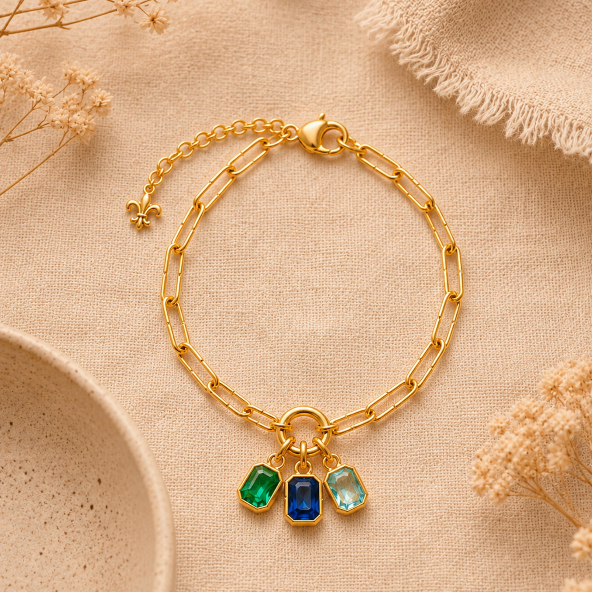 Trésor Trois Charm Bracelet