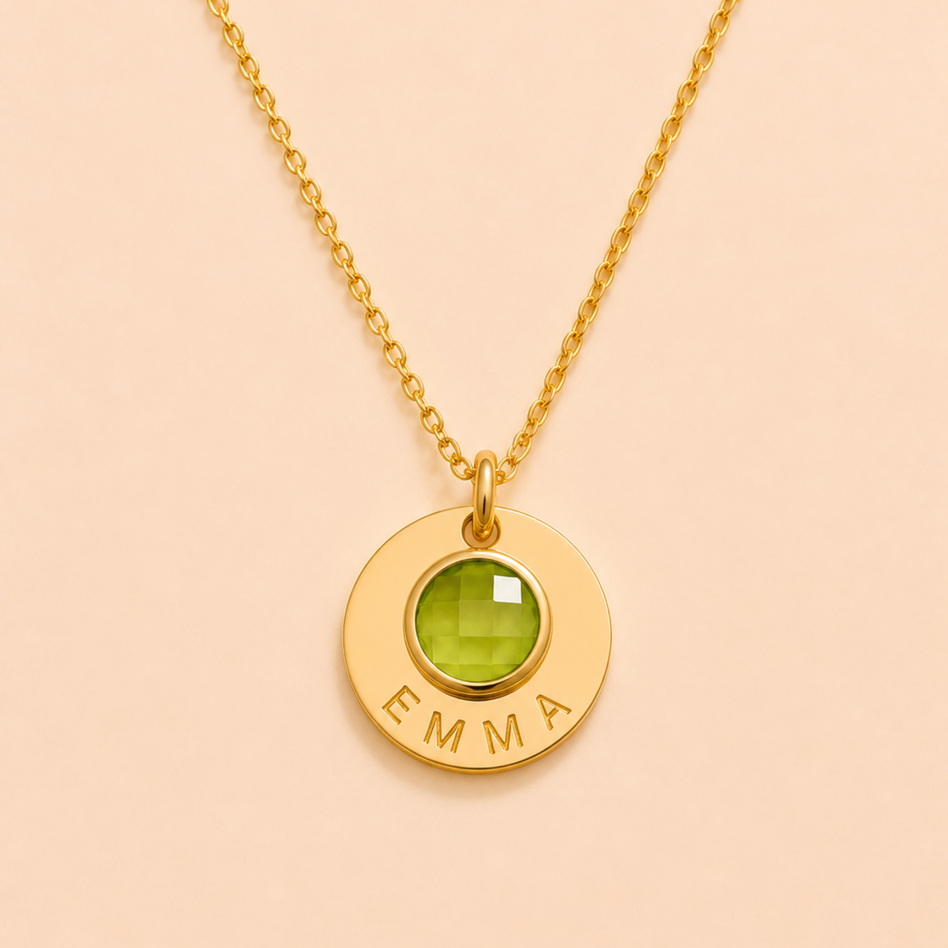 Aveline Birthstone Necklace