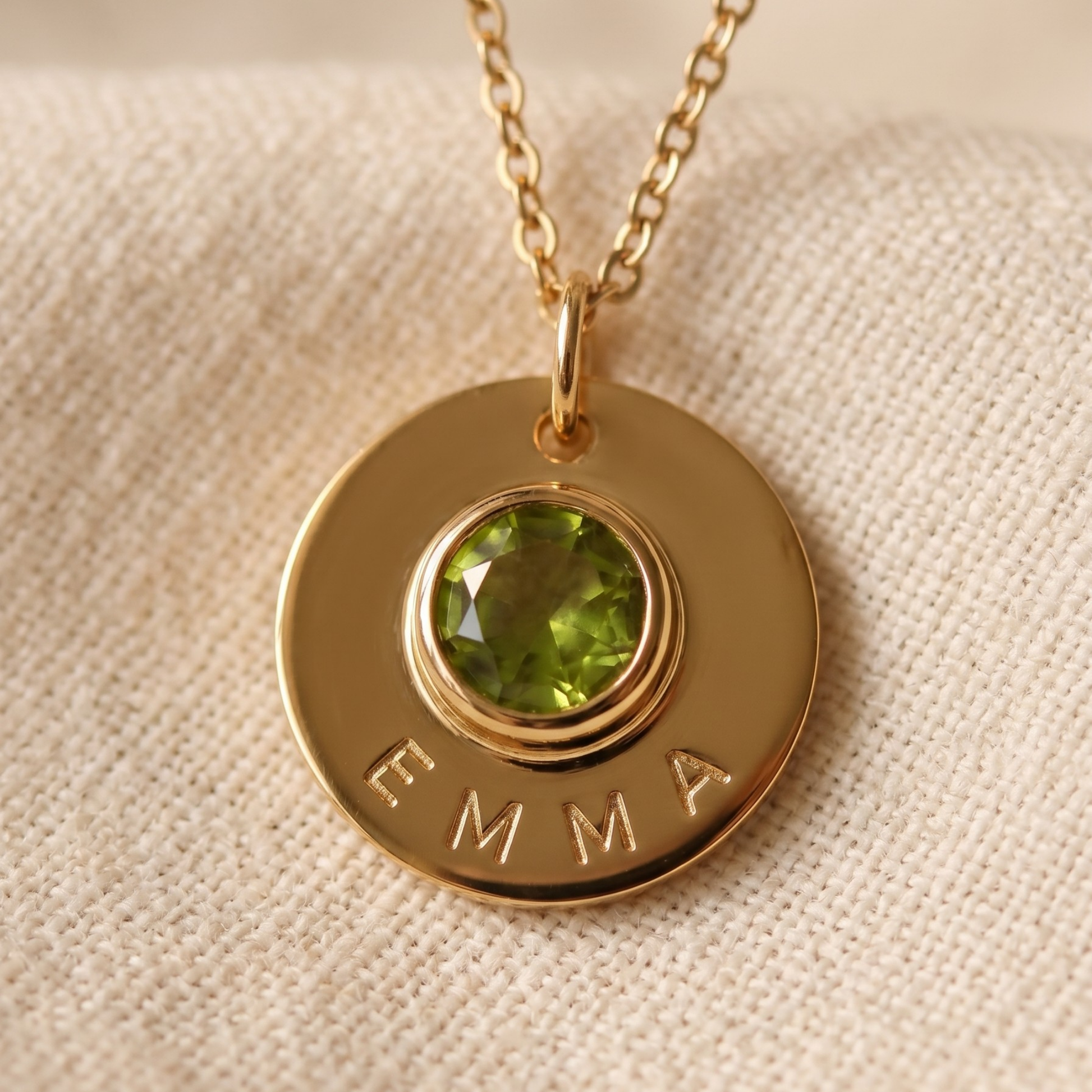 Aveline Birthstone Necklace