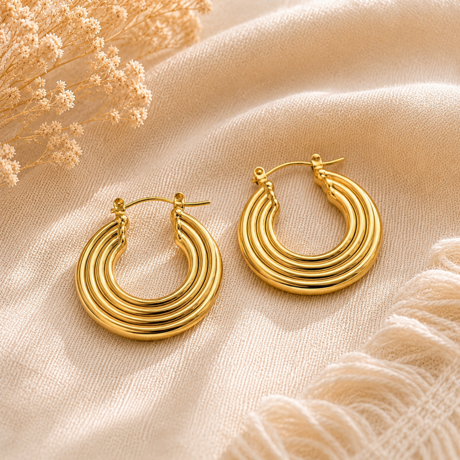 Pauline Hoop Earrings