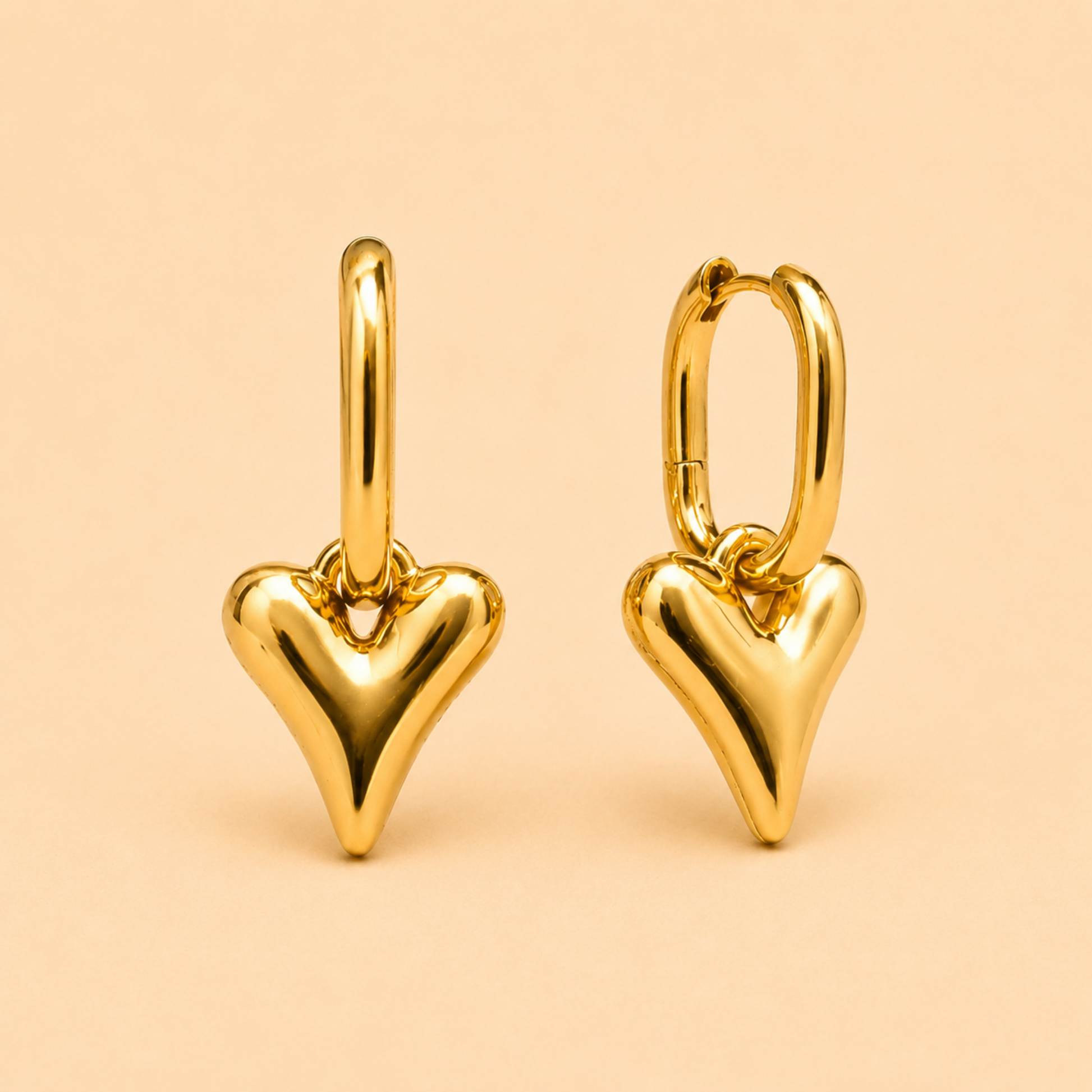 Solange Heart Drop Earring