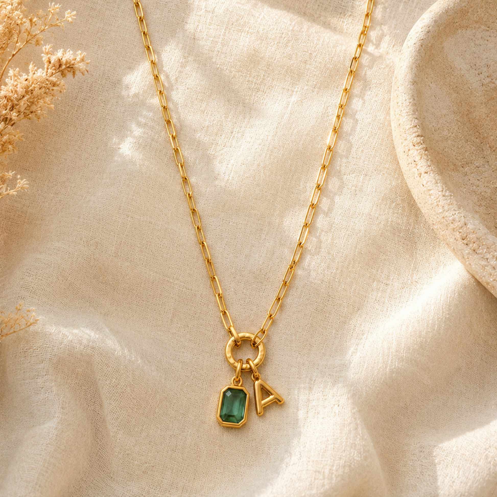 Seraphine Initial Necklace