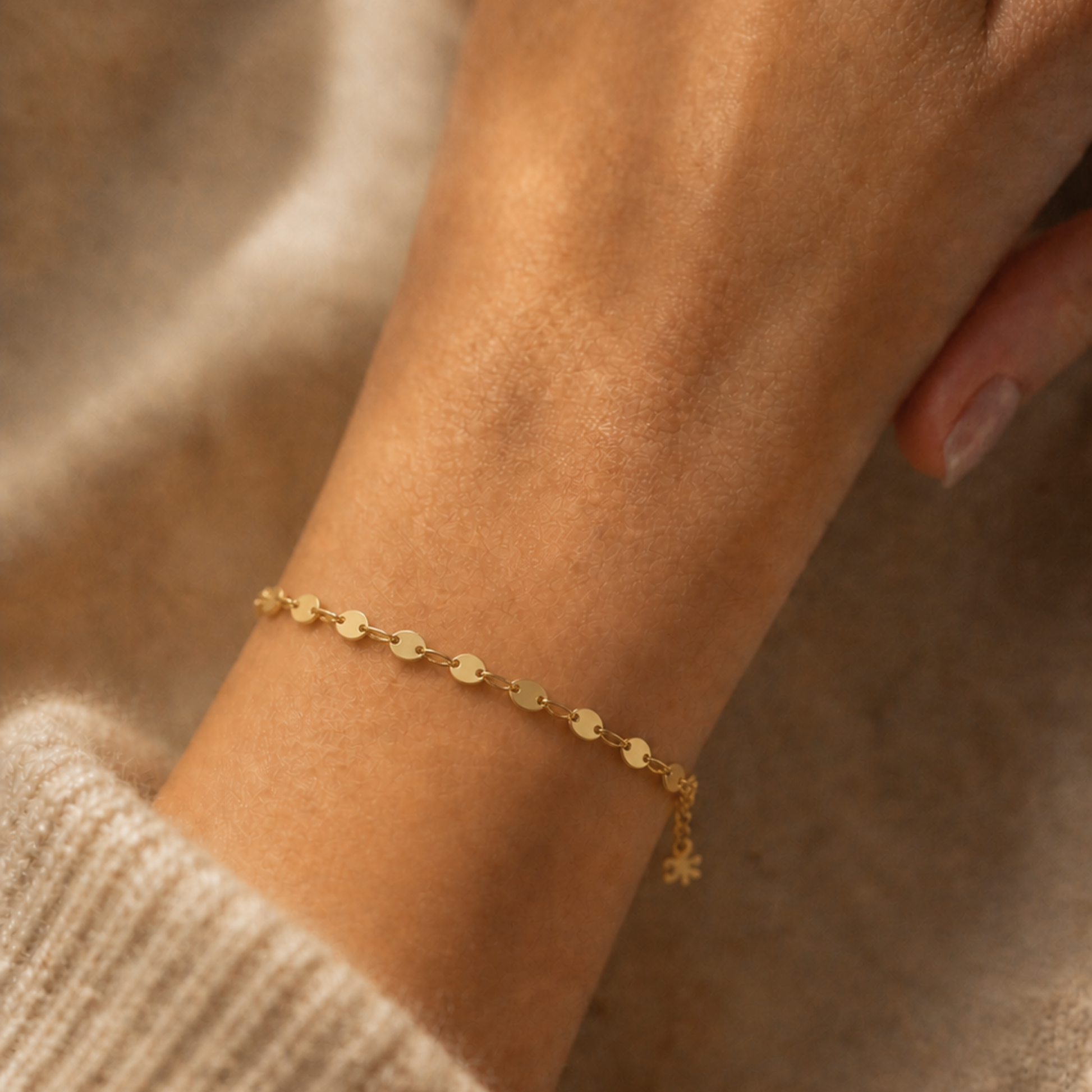 Corrine Coin Bracelet