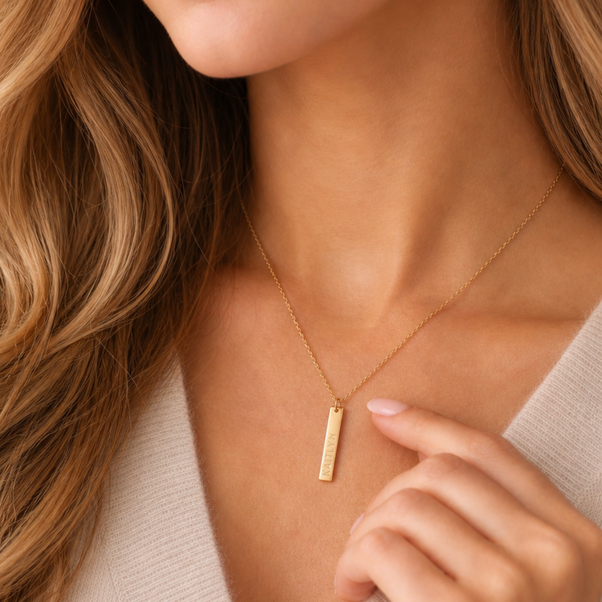 Sabine Bar Necklace