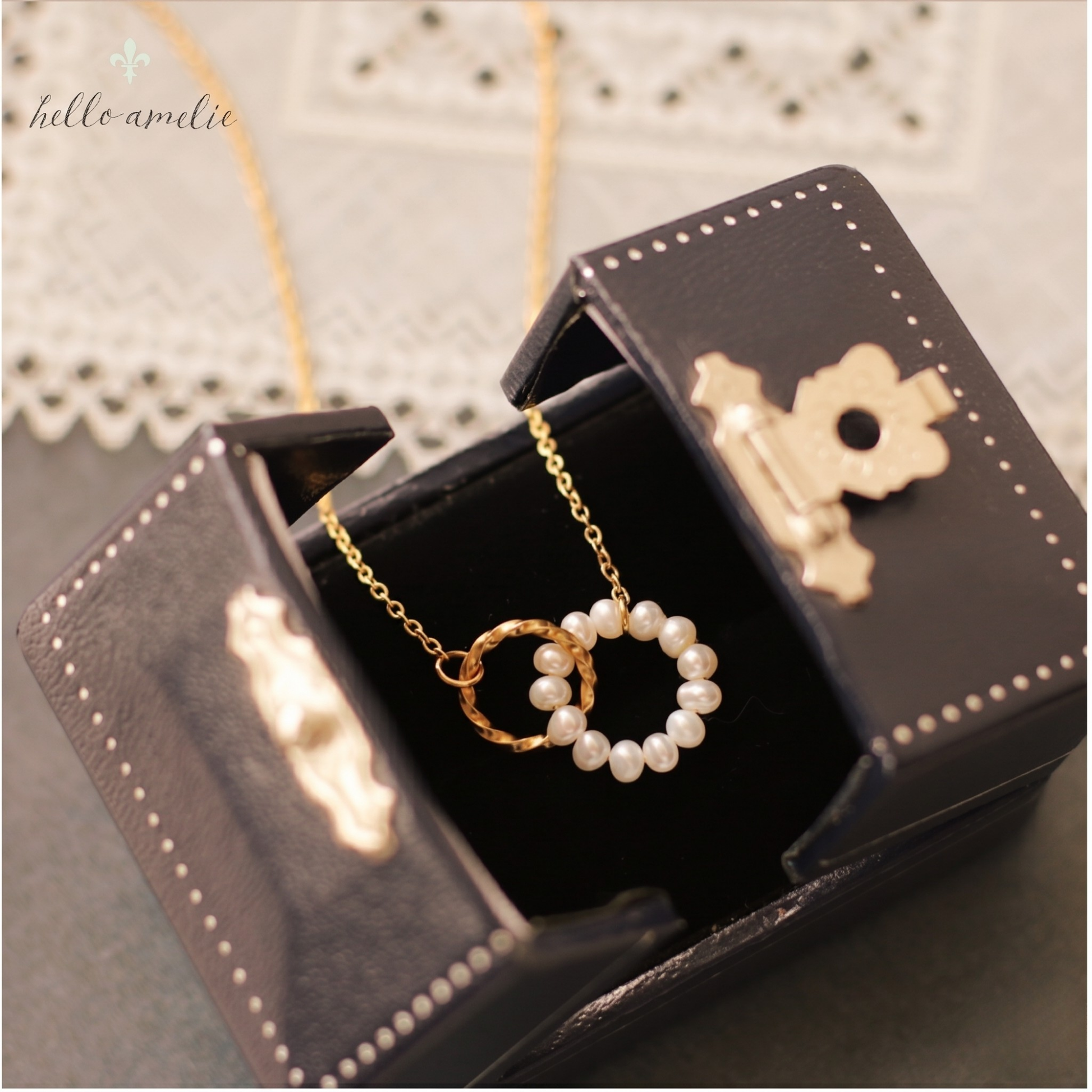 Lia Pearl Necklace