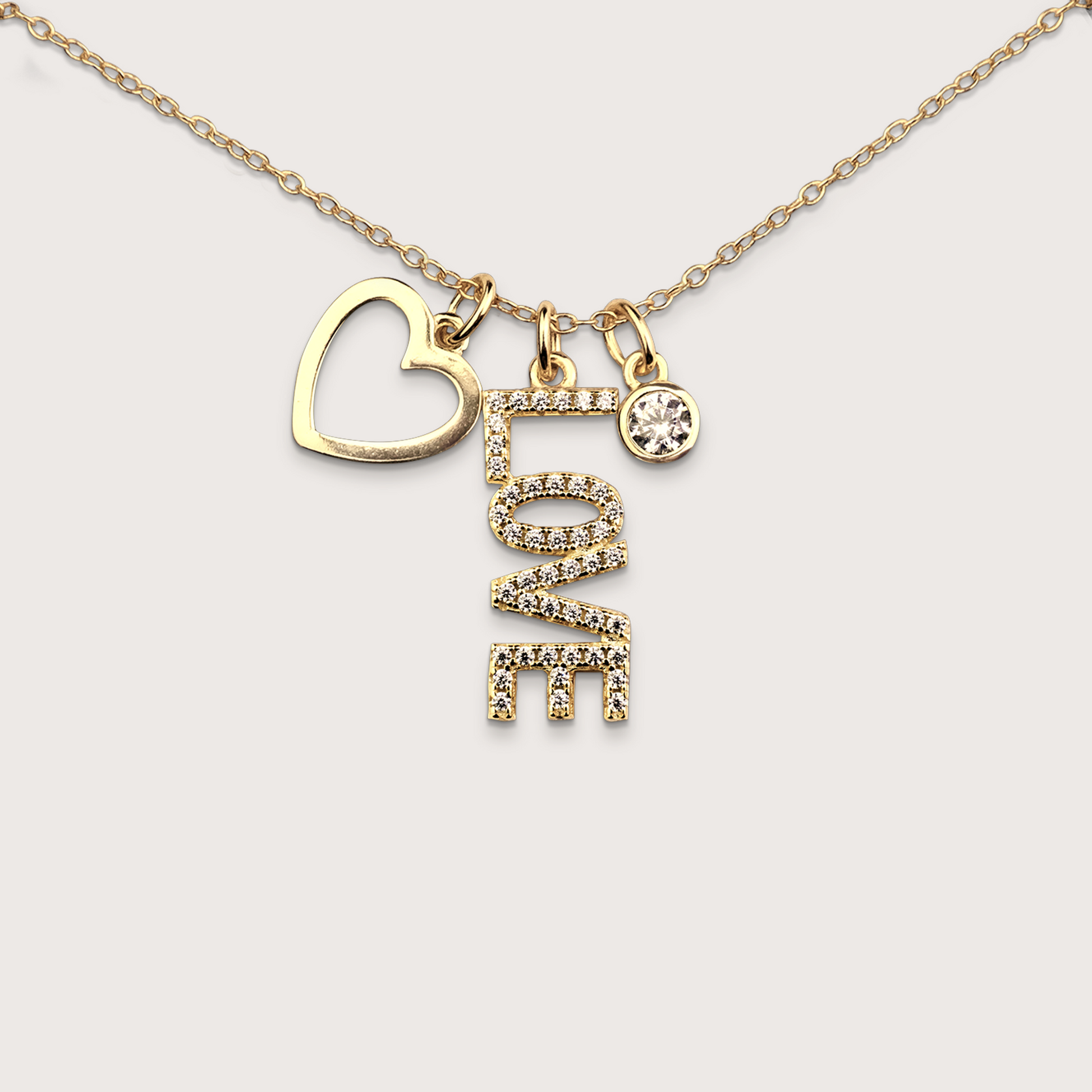 Love CZ Necklace