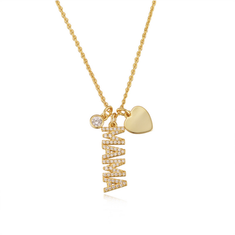 Mama CZ Necklace