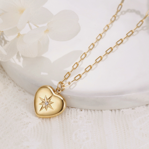 Heart Diamond Necklace