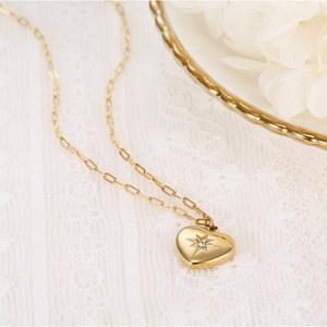 Heart Diamond Necklace