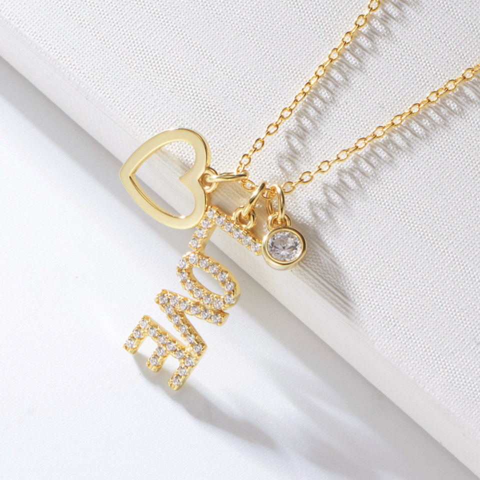 Love CZ Necklace