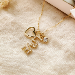 Love CZ Necklace
