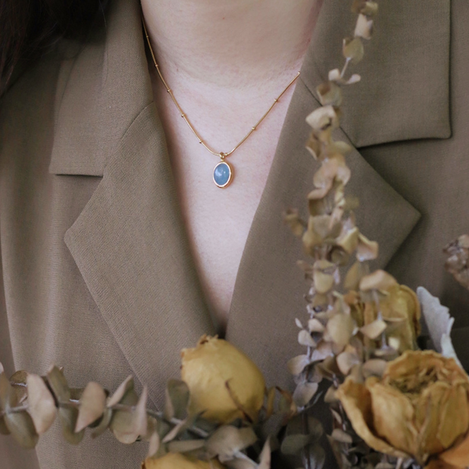 Aquamarine Necklace