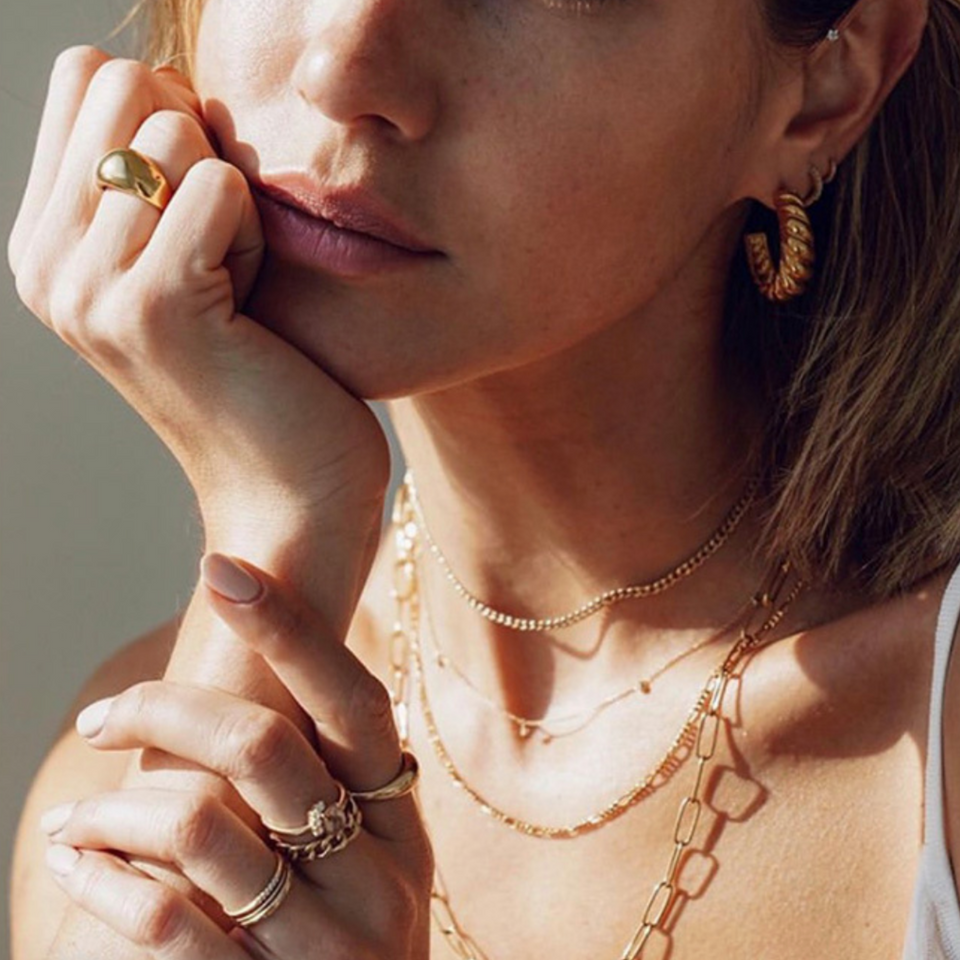 Chunky Croissant Semi Hoops