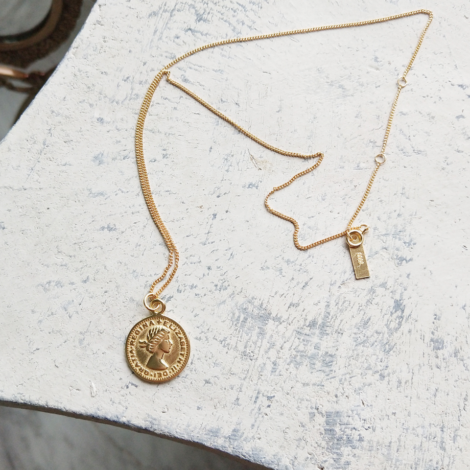 Regina Vermeil Necklace