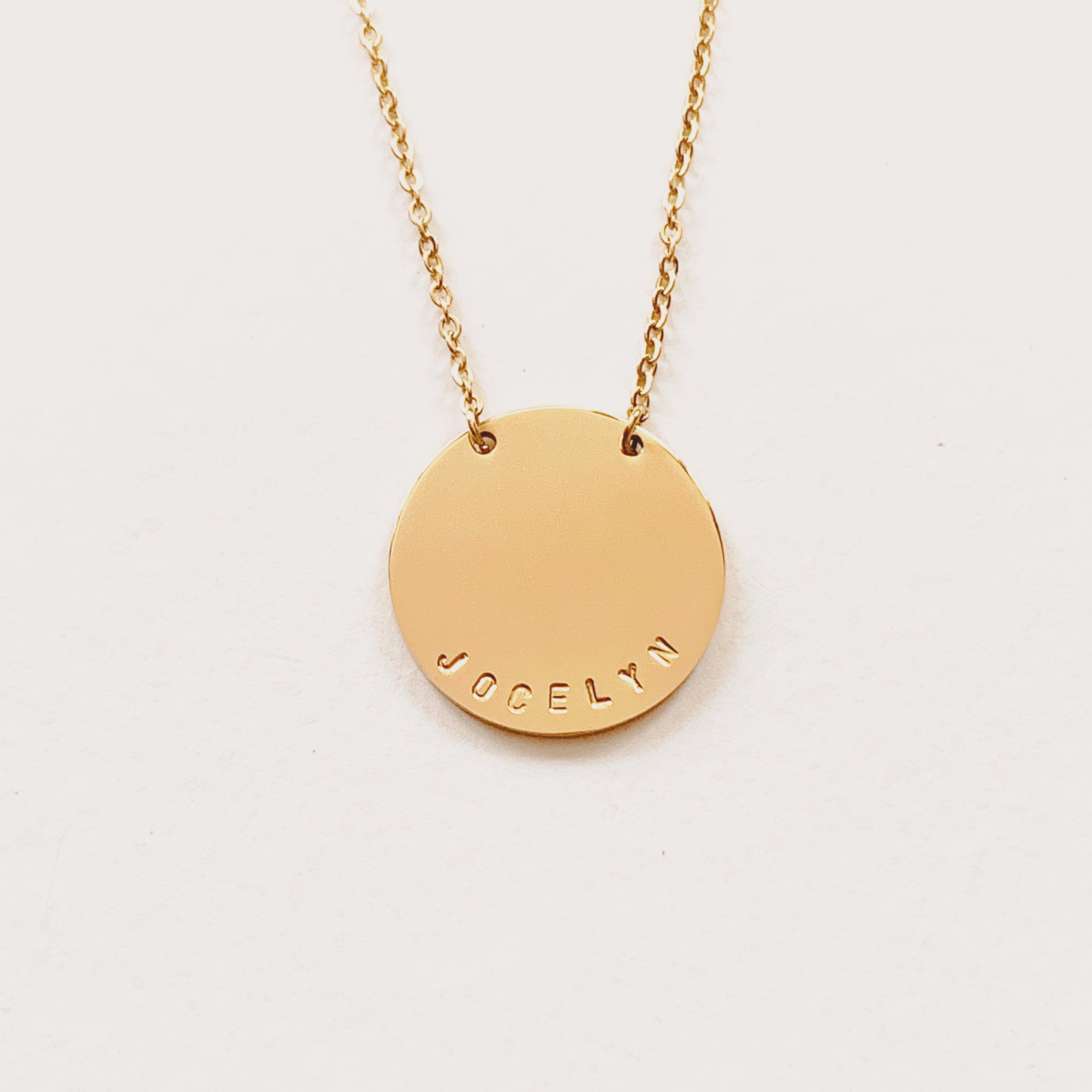 Aerin Disc Necklace