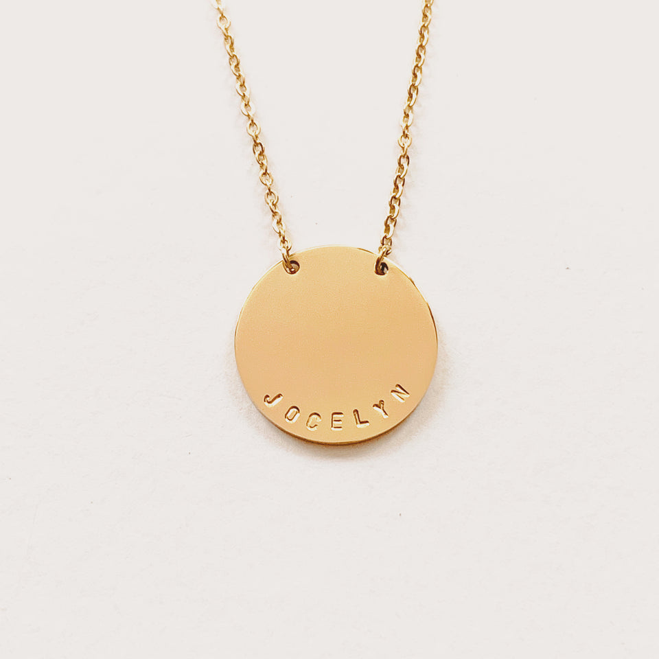 Aerin Disc Necklace
