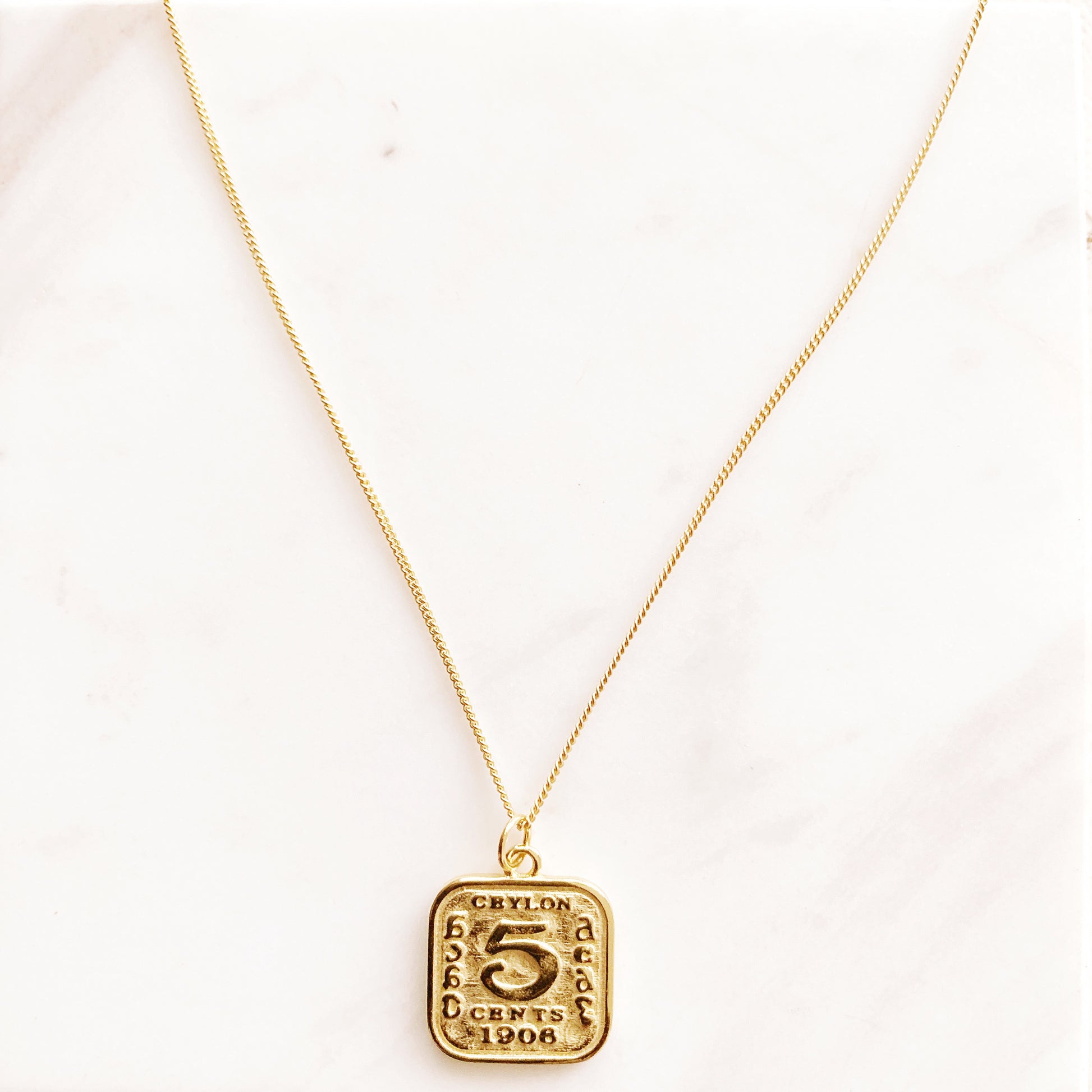 Ceylon Two-Way Vermeil Necklace