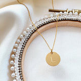 Idylle Initial Gold-Tone Necklace