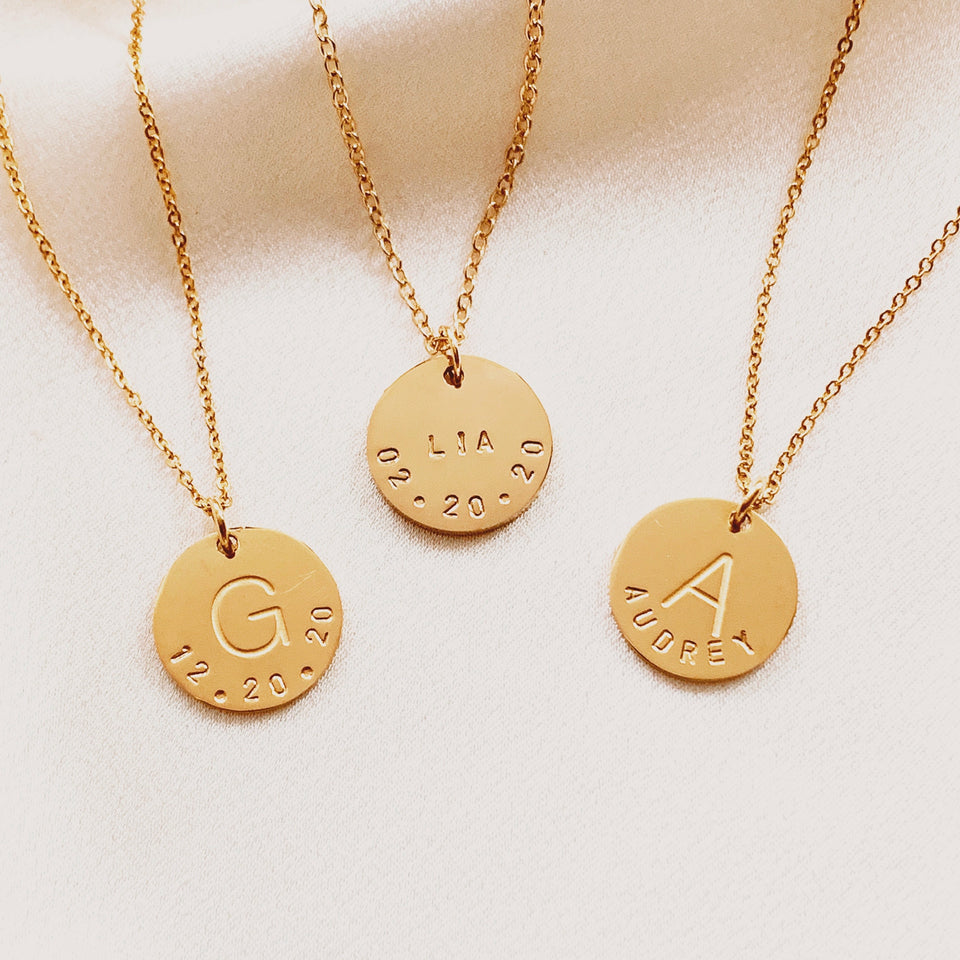 Lia Disc Necklace