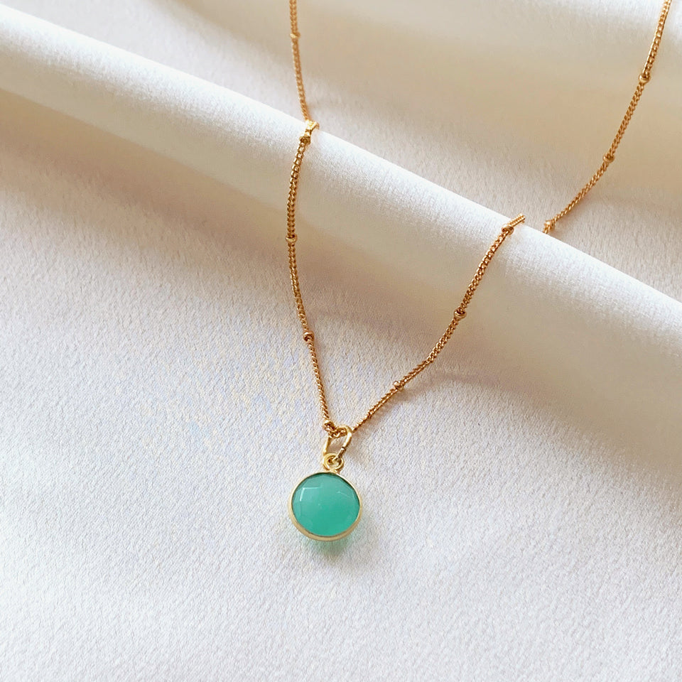 Amour Birthstone Necklace
