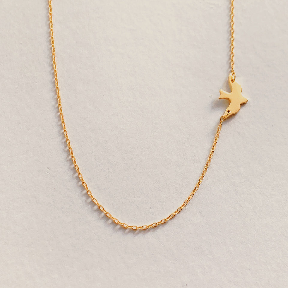 Lark Sideways Vermeil Choker