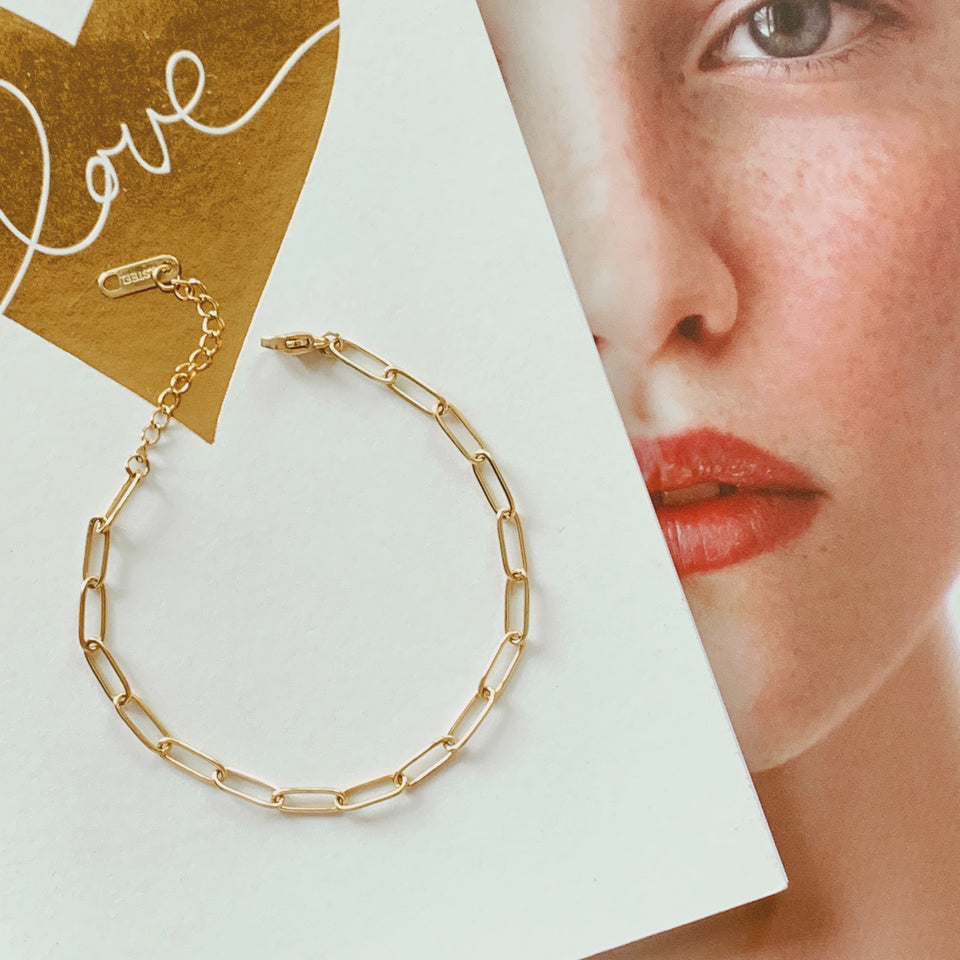Pippa Chain Link Bracelet