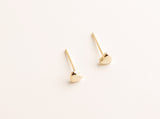 Mini Heart Stud Earrings