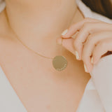 Aerin Disc Necklace