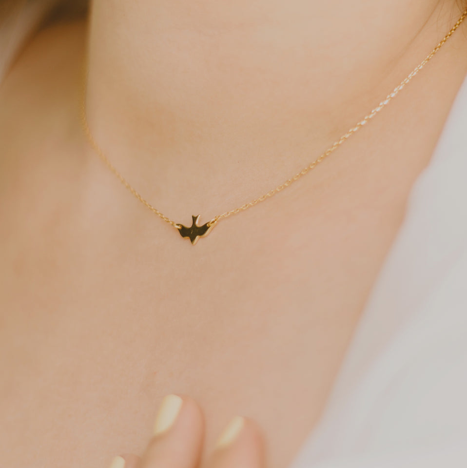 Lark Sideways Vermeil Choker